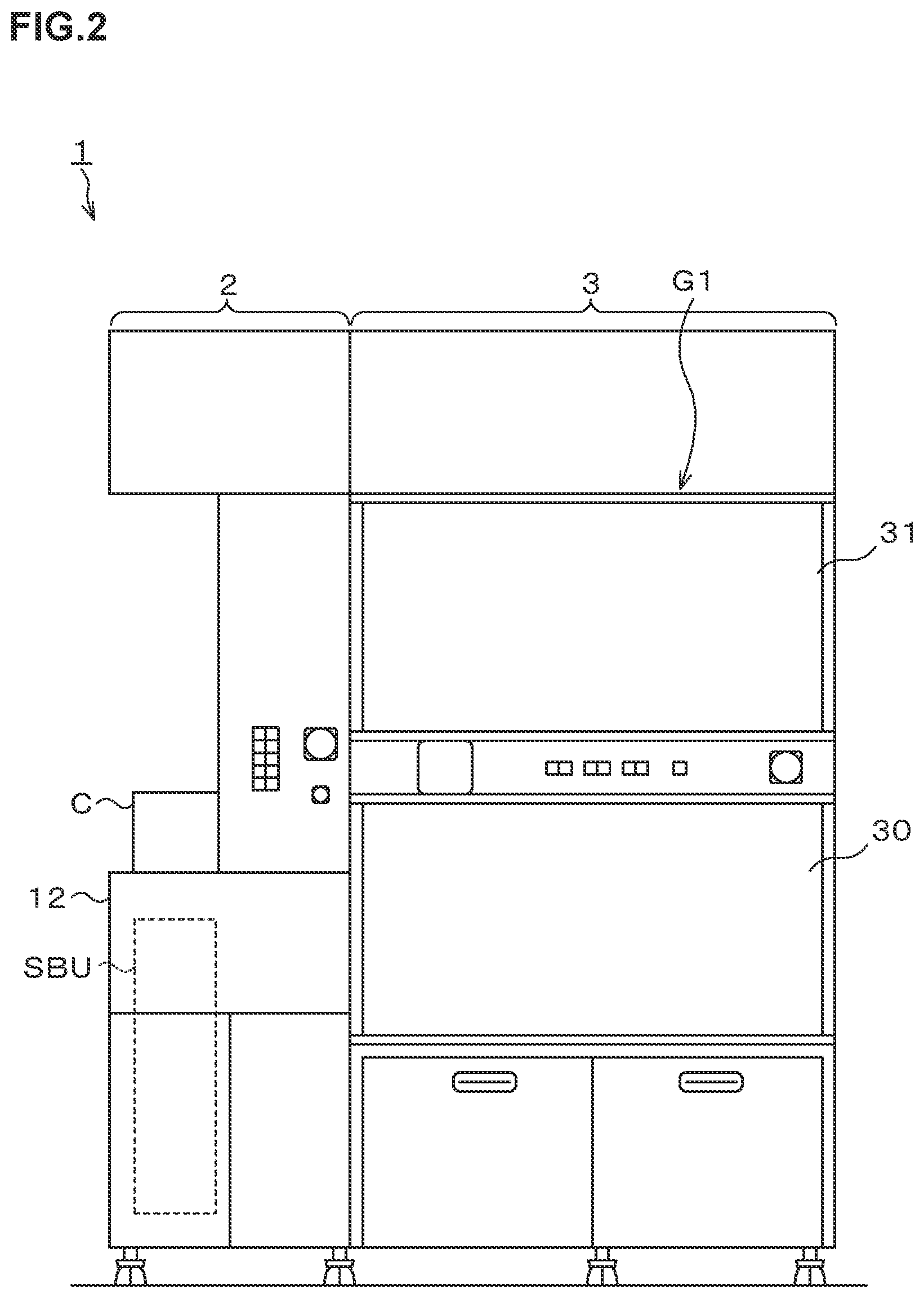 Patent US12315752 Figure 2 – Substrate treatment apparatus and transfer schedule creation method