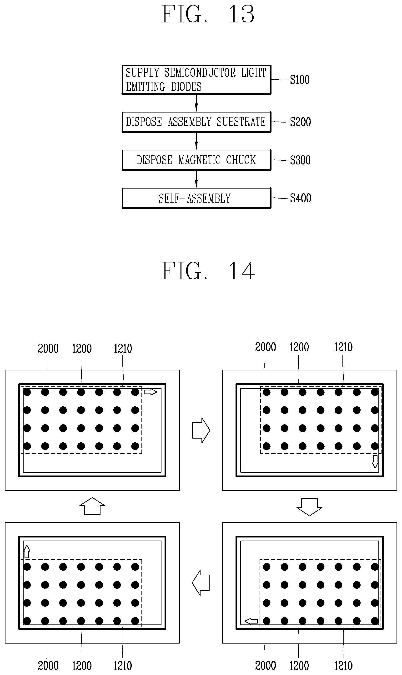 Patent US12315754 Figure 13 – Apparatus and method for self-assembling semiconductor light emitting diodes