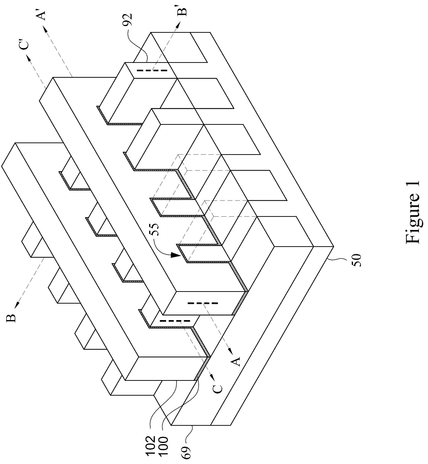 Patent US12315758 — Semiconductor device and method — Figure 1