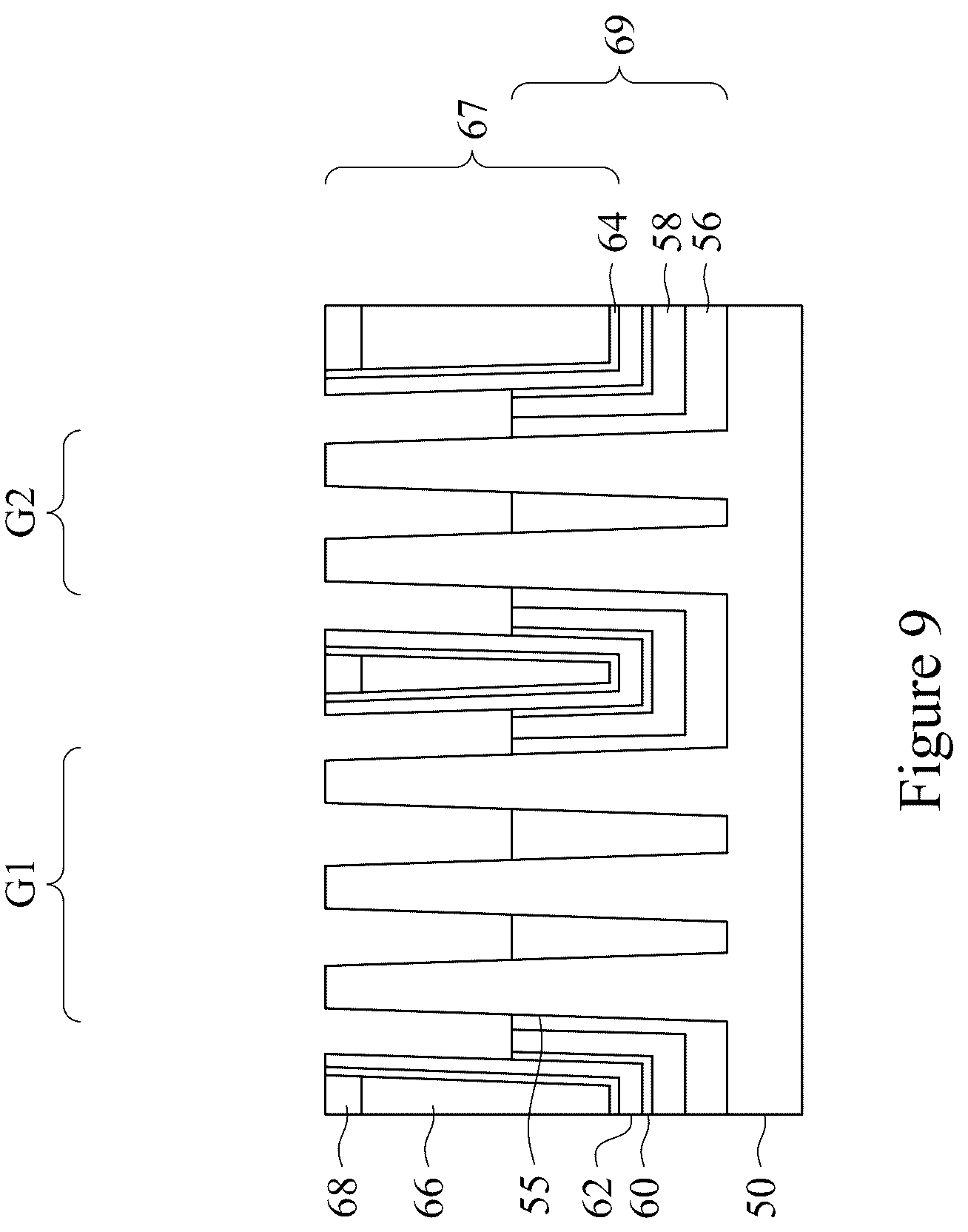 Patent US12315758 Figure 10 – Semiconductor device and method