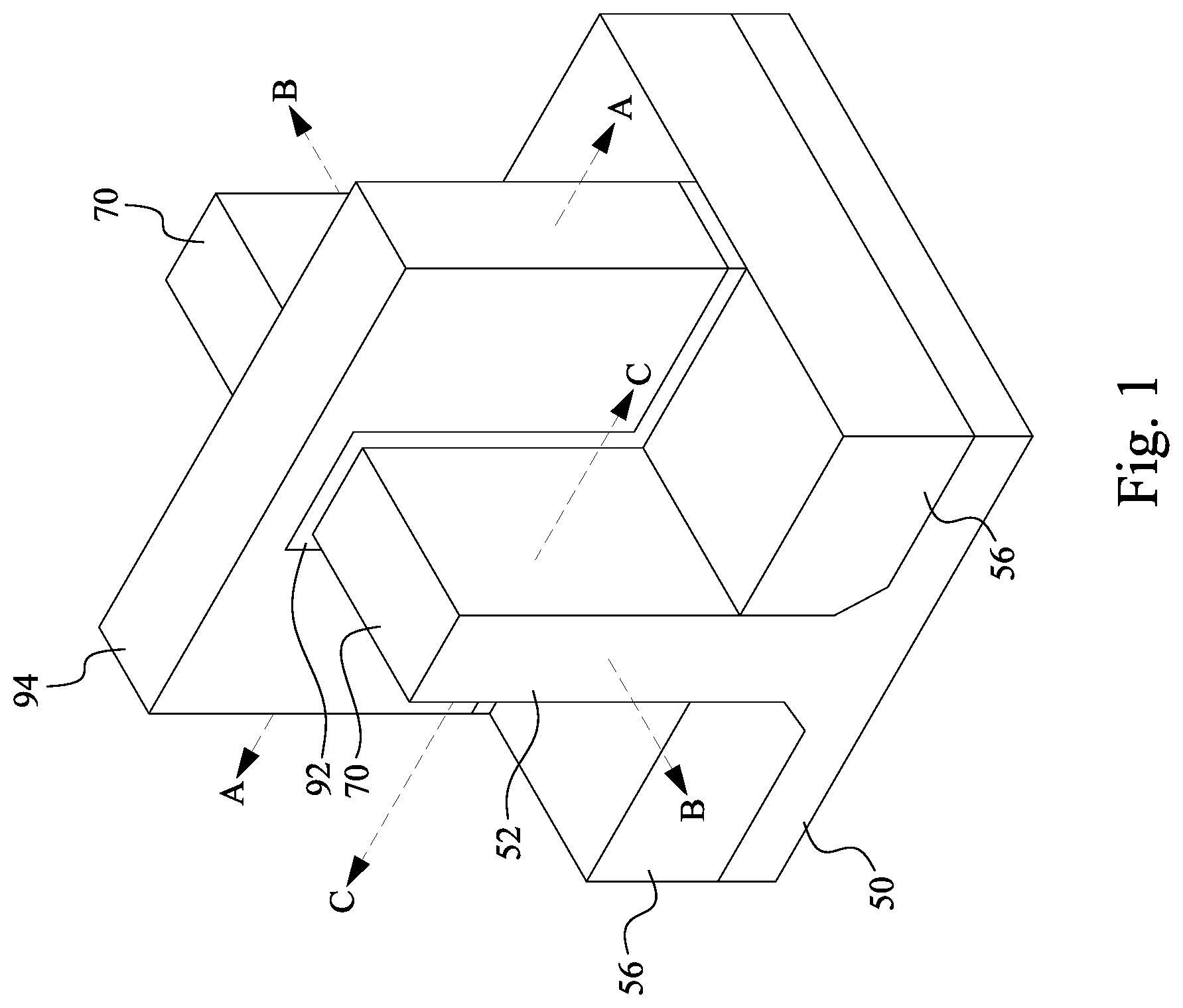 Patent US12315759 — FinFET device and method of forming same — Figure 1
