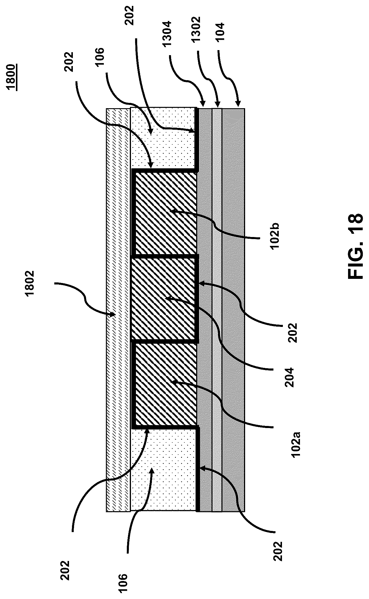 Patent US12315762 Figure 18 – Self-aligned lines and methods for fabricating the same