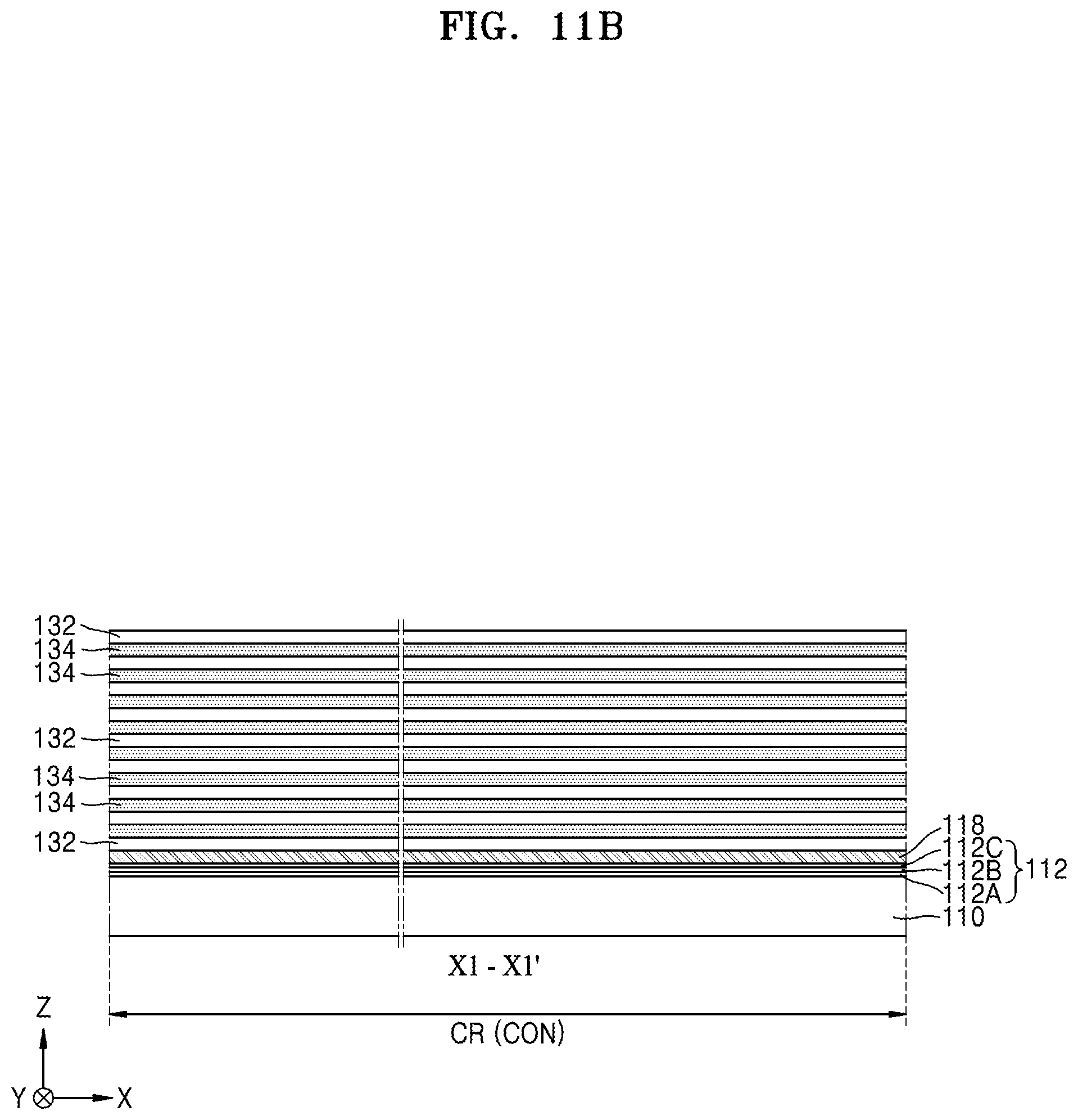 Patent US12315763 Figure 17 – Three-dimensional memory device and method of making thereof using sacrificial carbon-containing barrier film