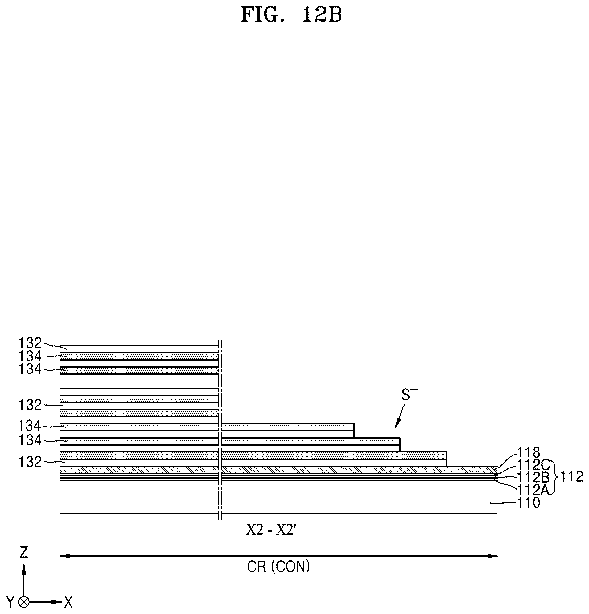 Patent US12315763 Figure 20 – Three-dimensional memory device and method of making thereof using sacrificial carbon-containing barrier film