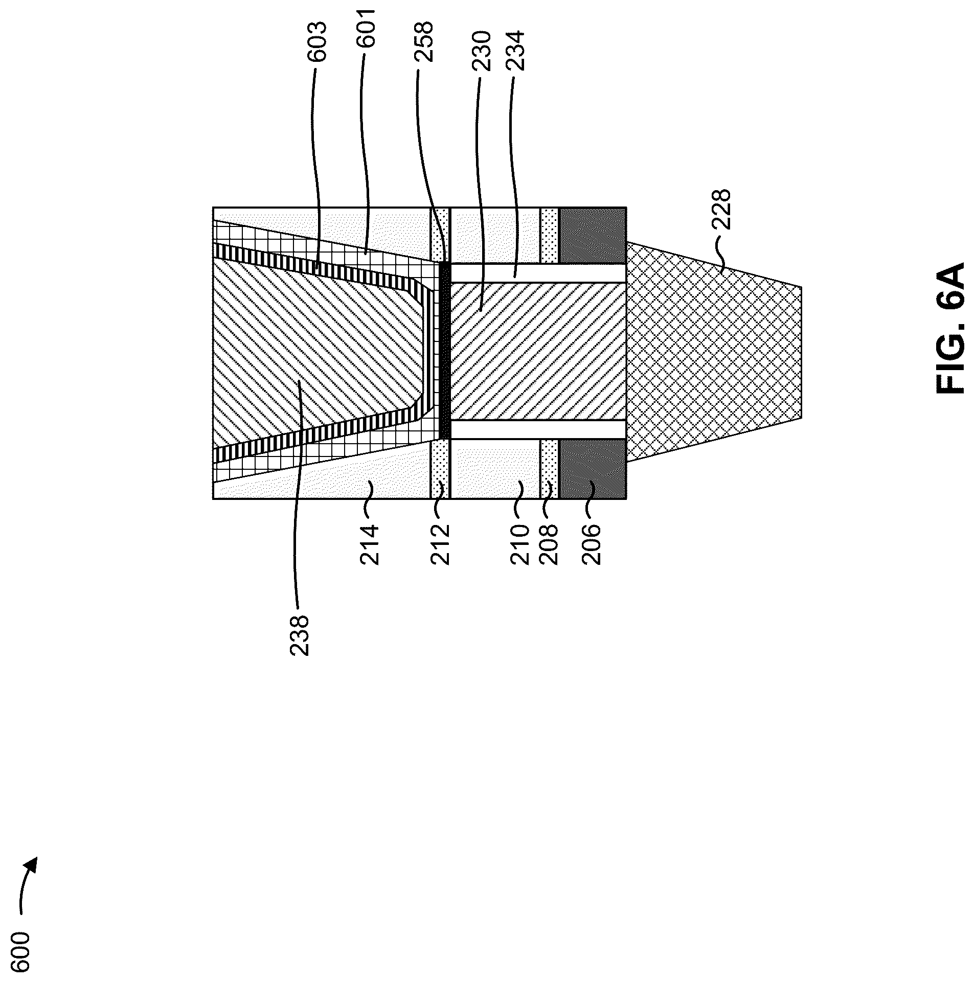 Patent US12315764 Figure 14 – Conductive structures with barriers and liners of varying thicknesses