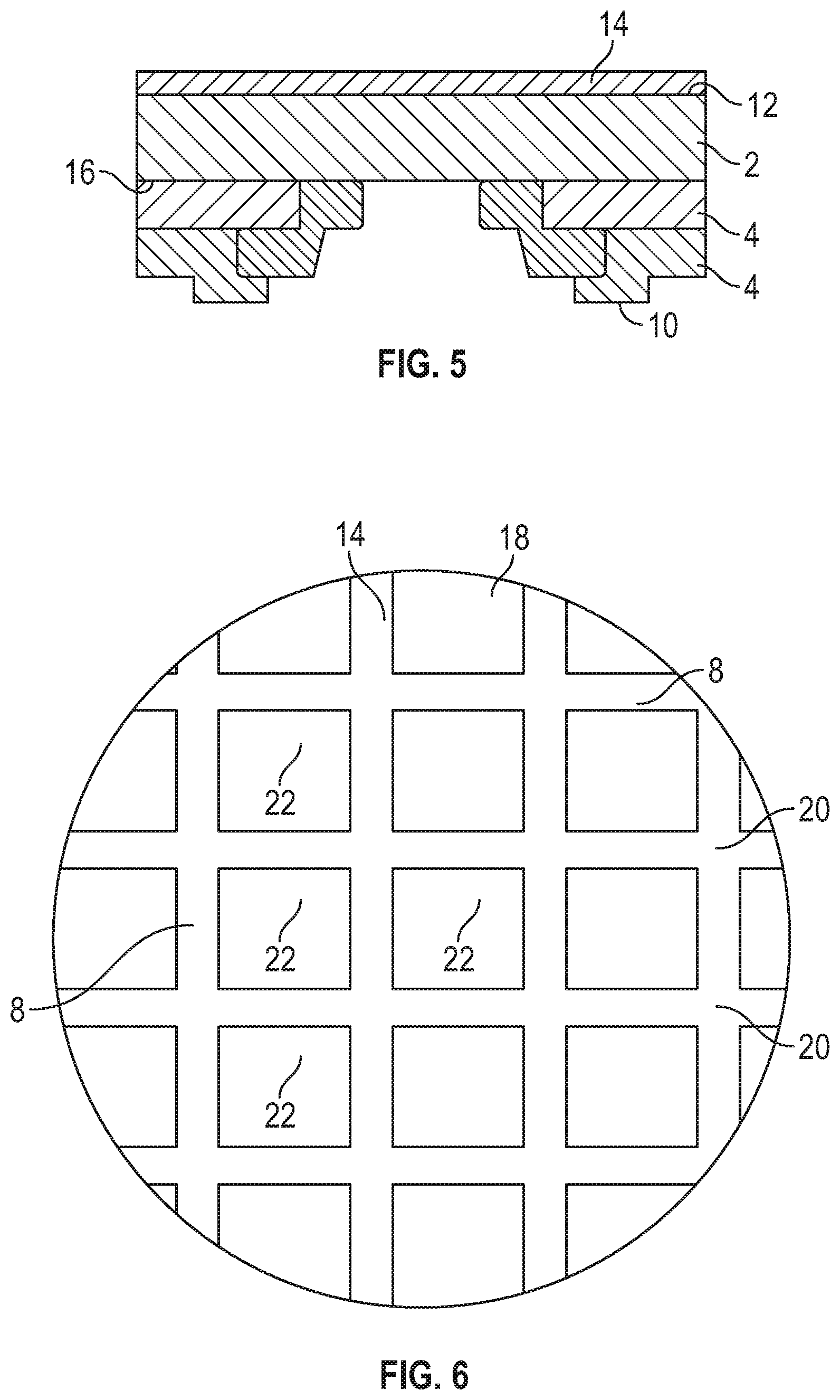 Patent US12315765 Figure 2 – Backside metal patterning die singulation systems and related methods