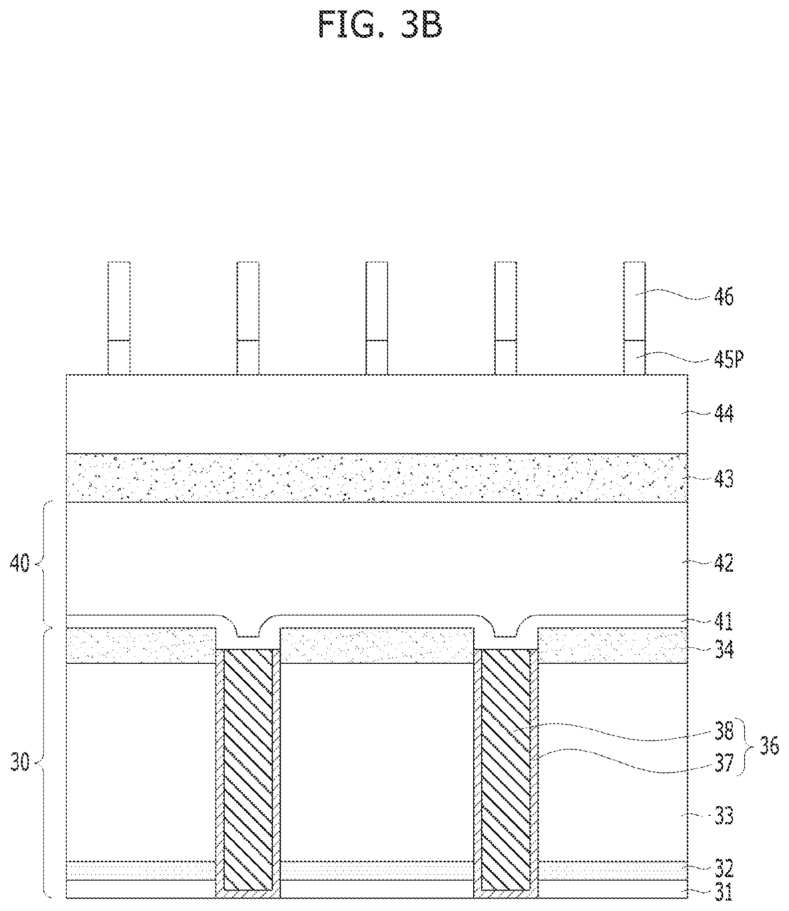 Patent US12315766 Figure 15 – Semiconductor device including spacer layer contacting bit line bottom sidewalls