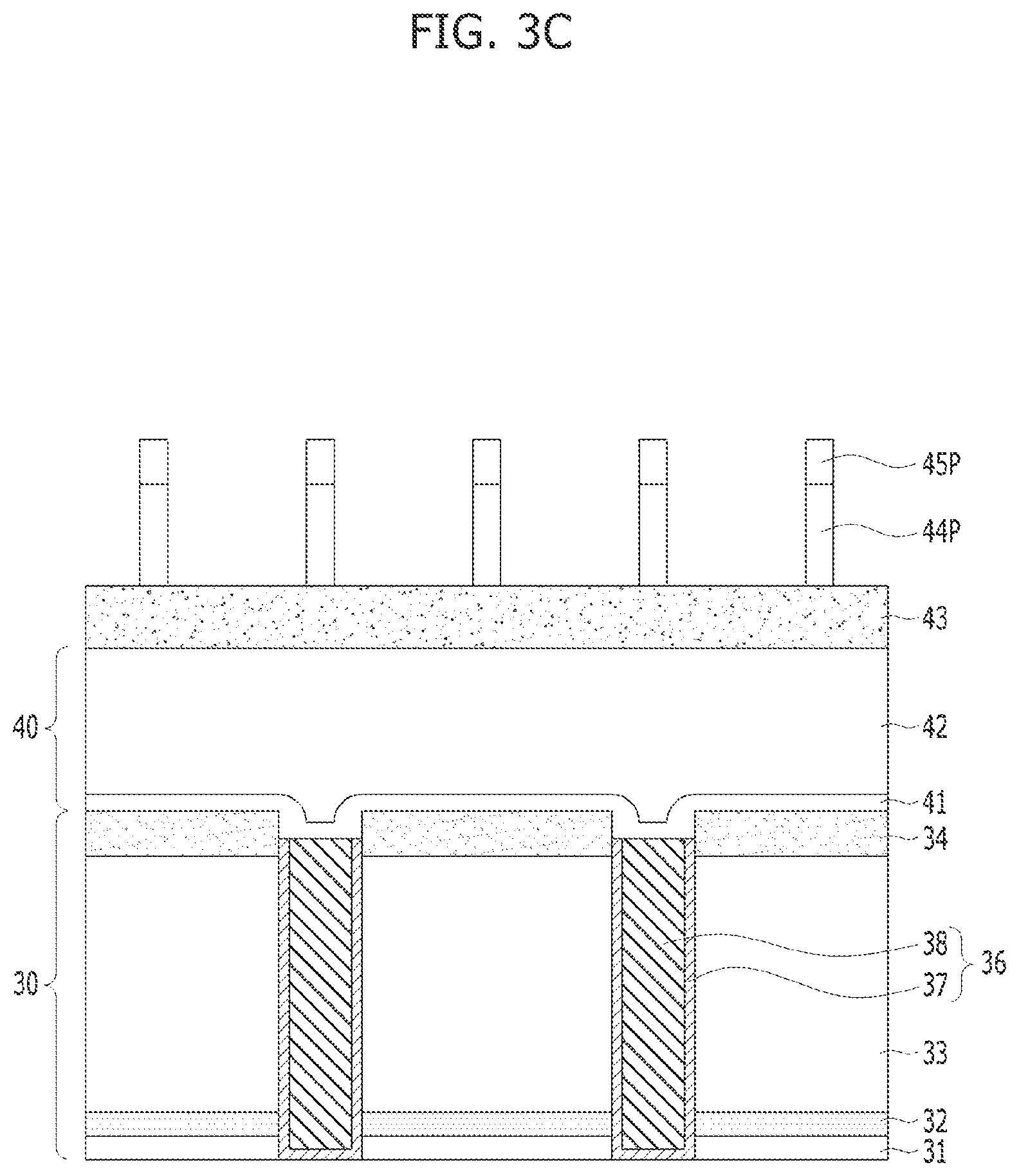 Patent US12315766 Figure 16 – Semiconductor device including spacer layer contacting bit line bottom sidewalls