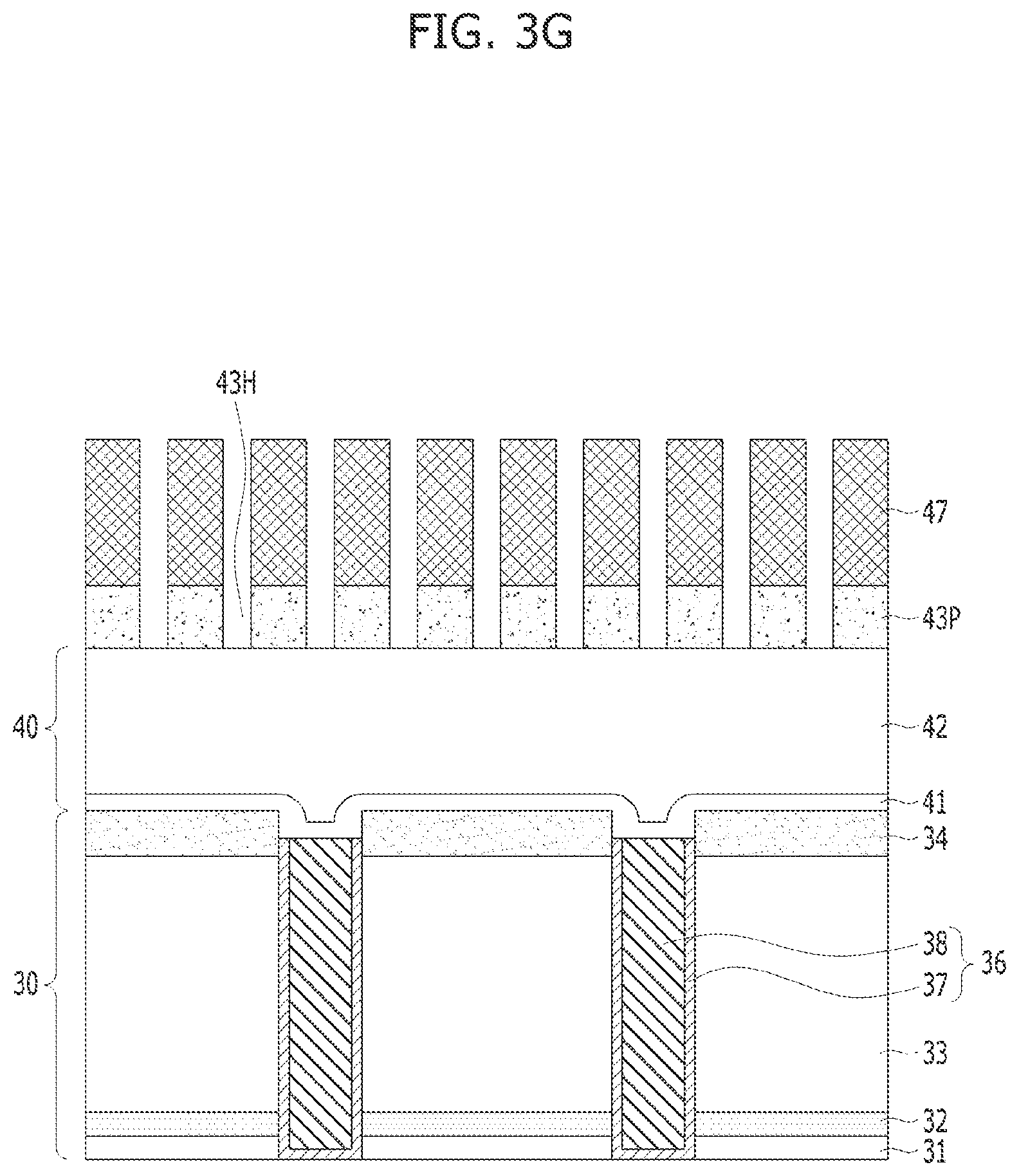 Patent US12315766 Figure 20 – Semiconductor device including spacer layer contacting bit line bottom sidewalls
