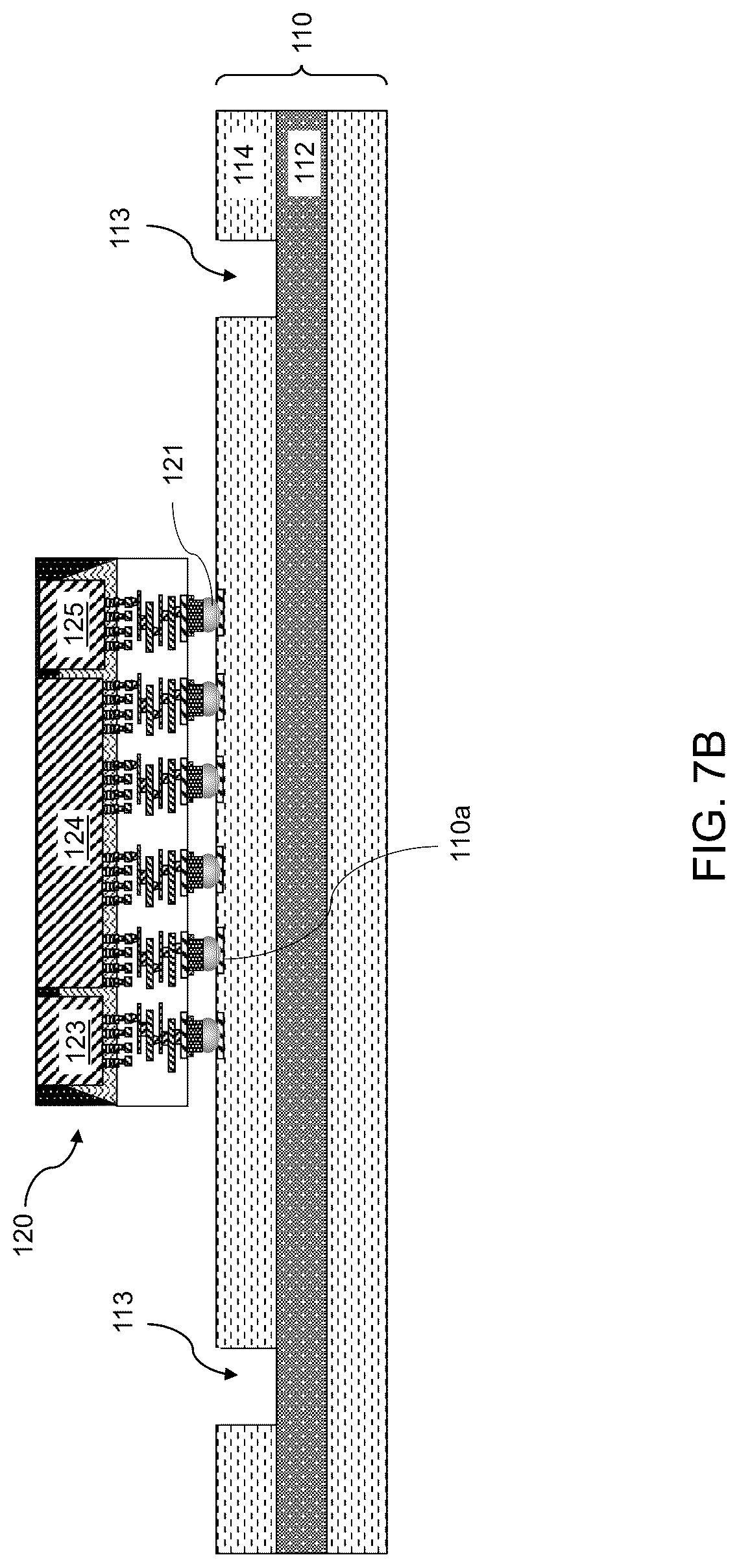 Patent US12315768 Figure 11 – Package assembly including lid with additional stress mitigating feet and methods of making the same