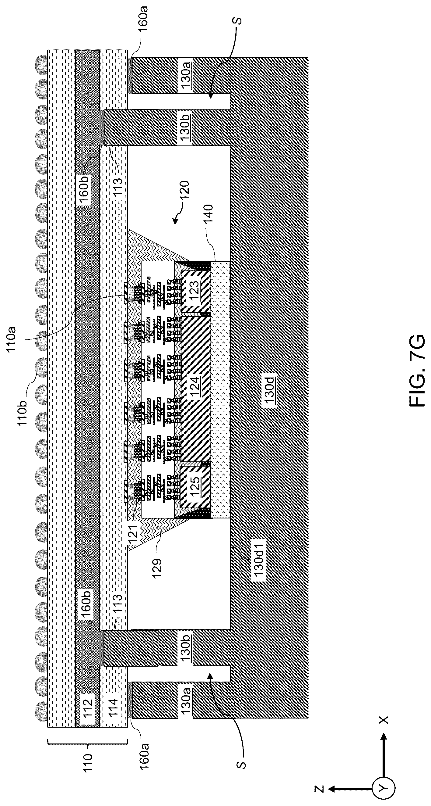 Patent US12315768 Figure 16 – Package assembly including lid with additional stress mitigating feet and methods of making the same