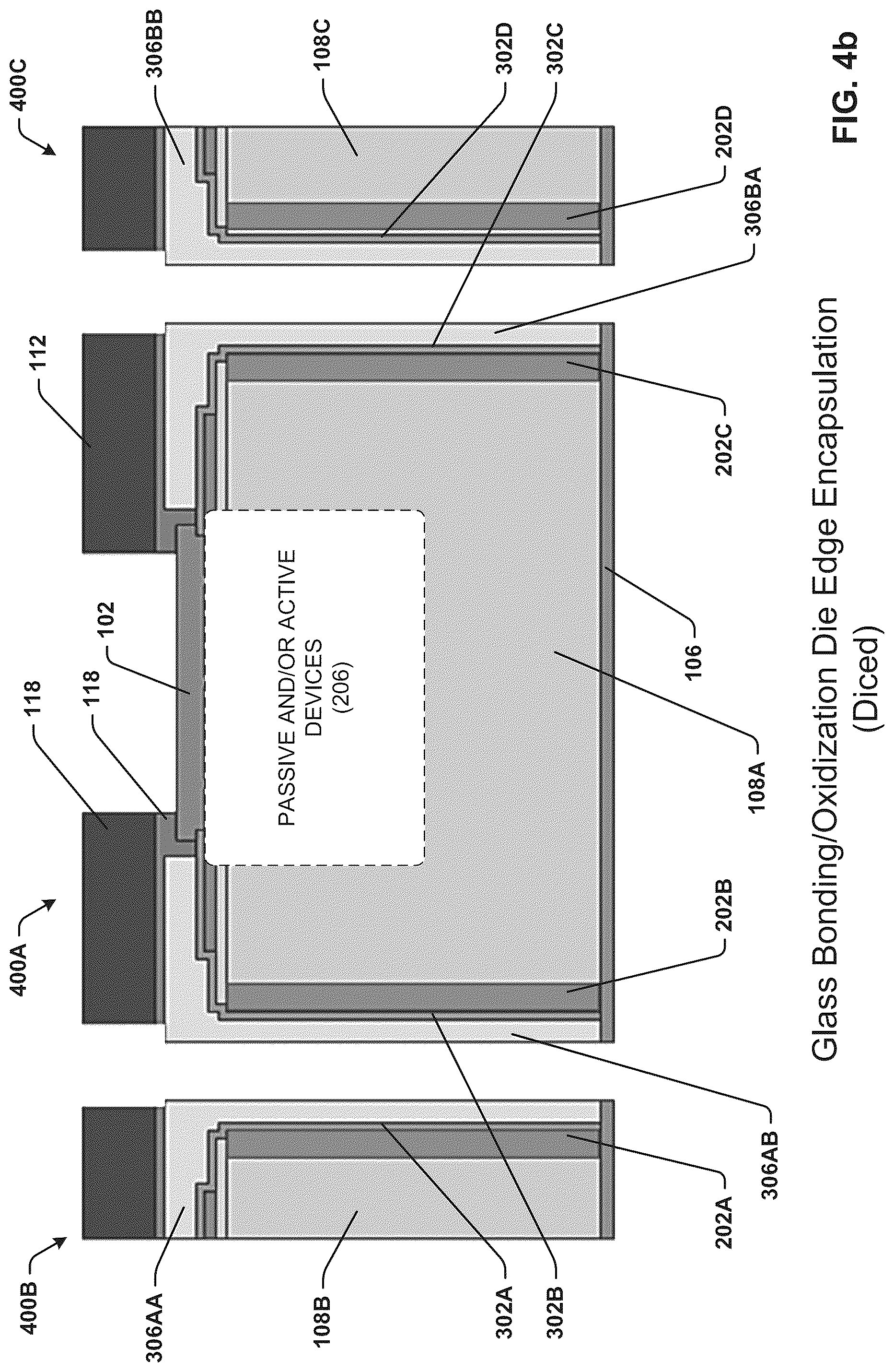 Patent US12315770 Figure 7 – Edge encapsulation for high voltage devices