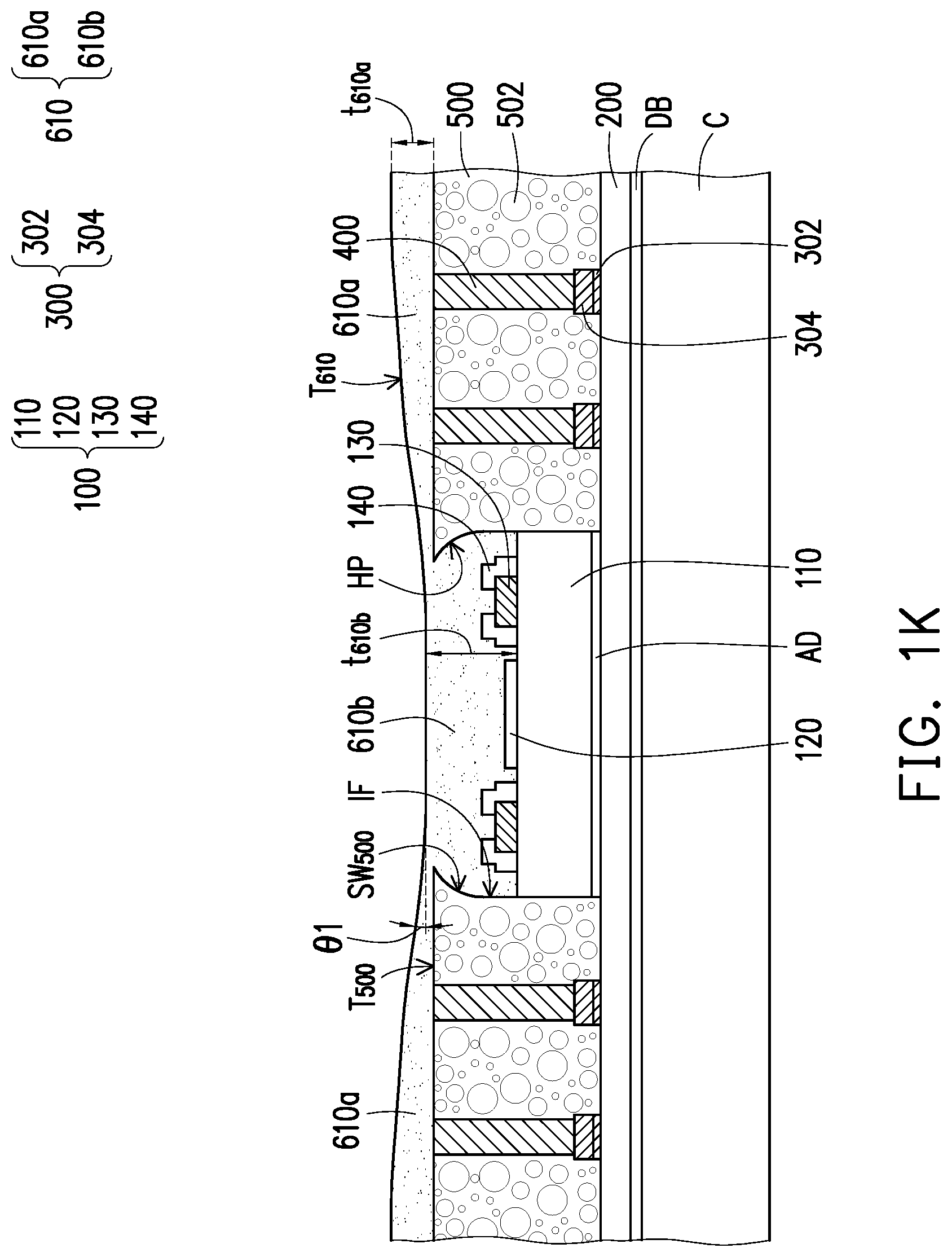 Patent US12315772 Figure 8 – Package and manufacturing method thereof