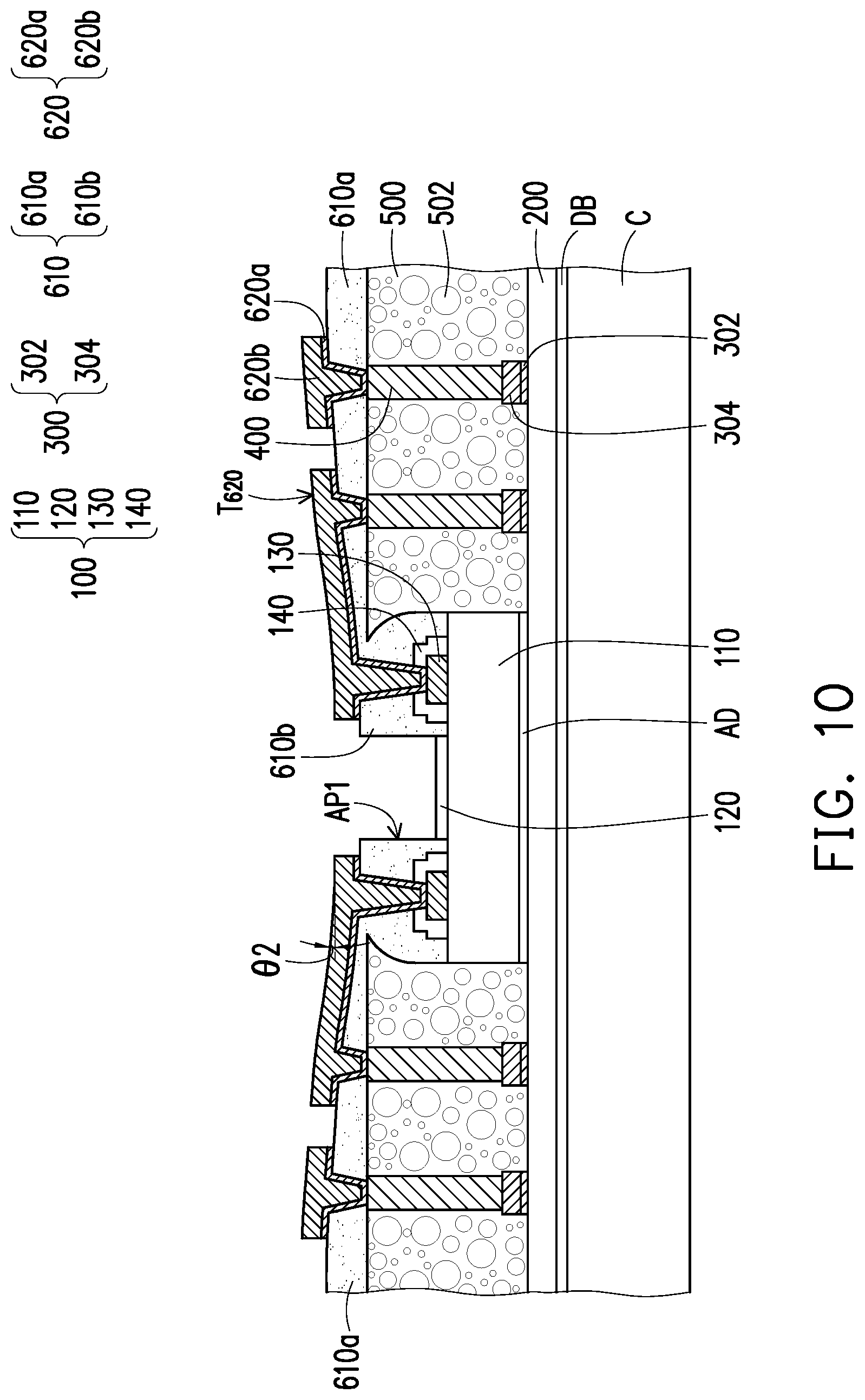 Patent US12315772 Figure 12 – Package and manufacturing method thereof