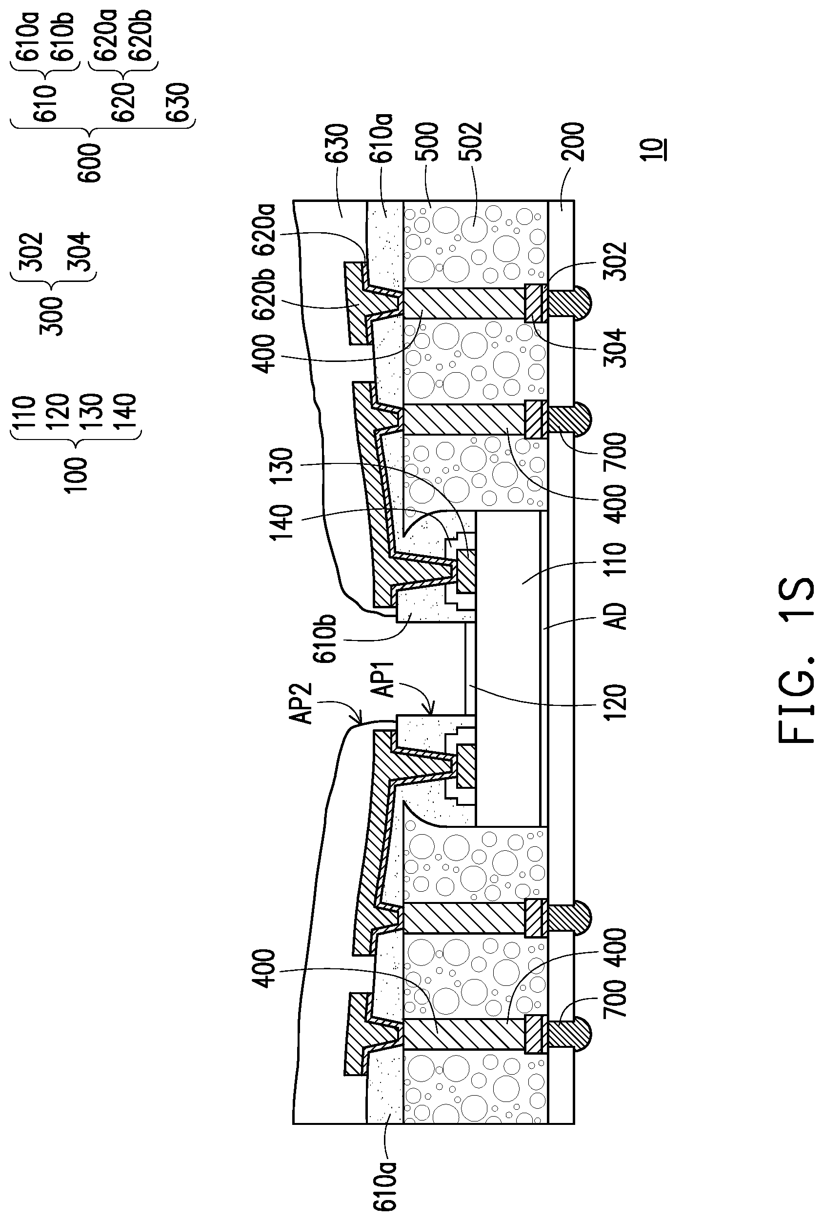 Patent US12315772 Figure 16 – Package and manufacturing method thereof