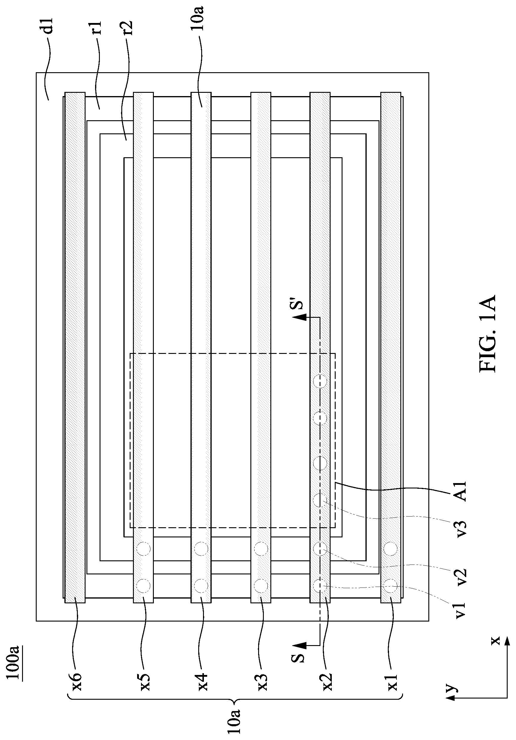 Patent US12315774 Figure 1 – Semiconductor structure having heat dissipation structure