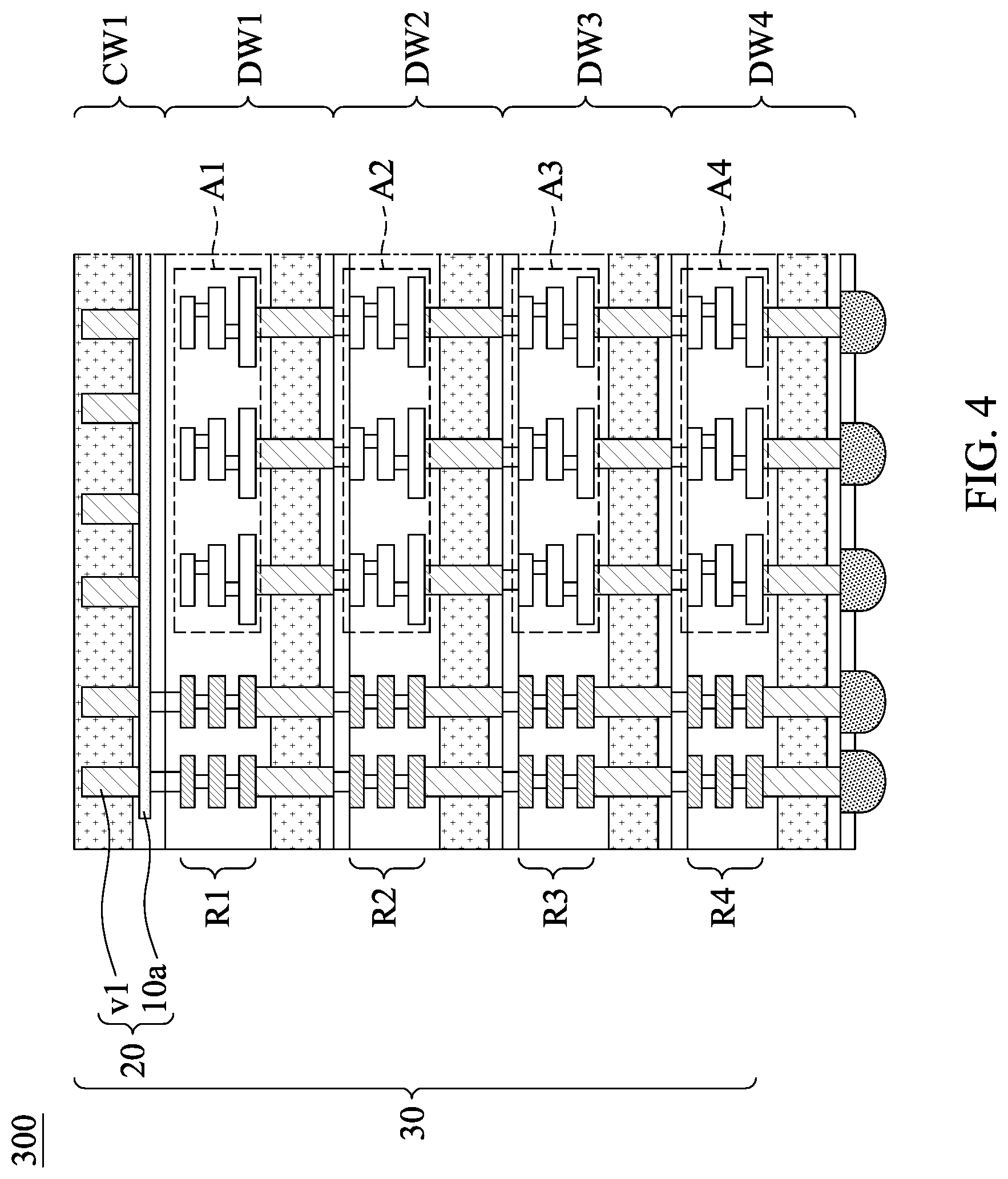 Patent US12315774 Figure 7 – Semiconductor structure having heat dissipation structure