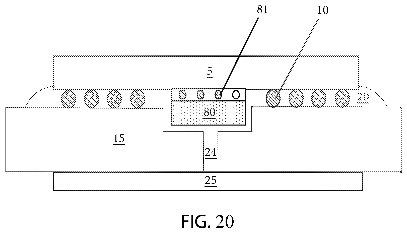 Patent US12315775 Figure 7 – Underfill vacuum process