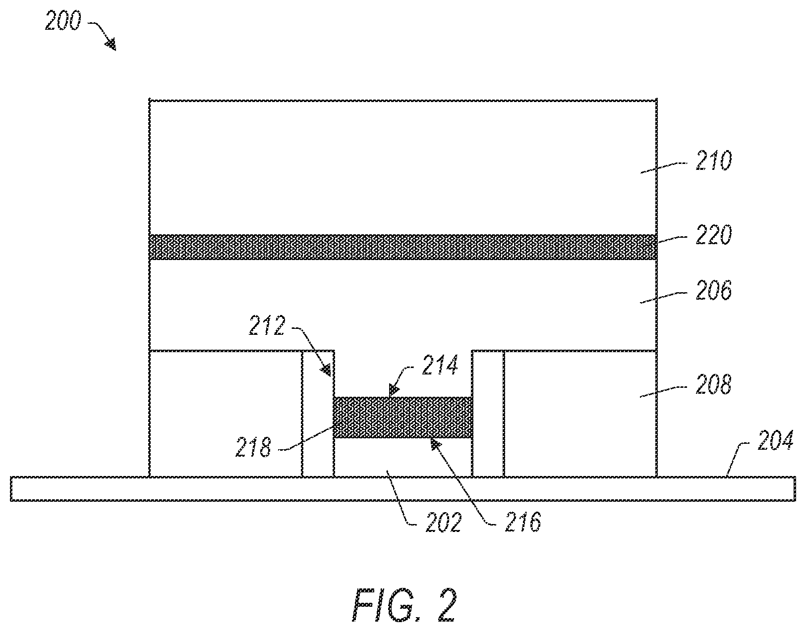 Patent US12315779 Figure 2 – Vapor chamber heat spreader for bare die processors