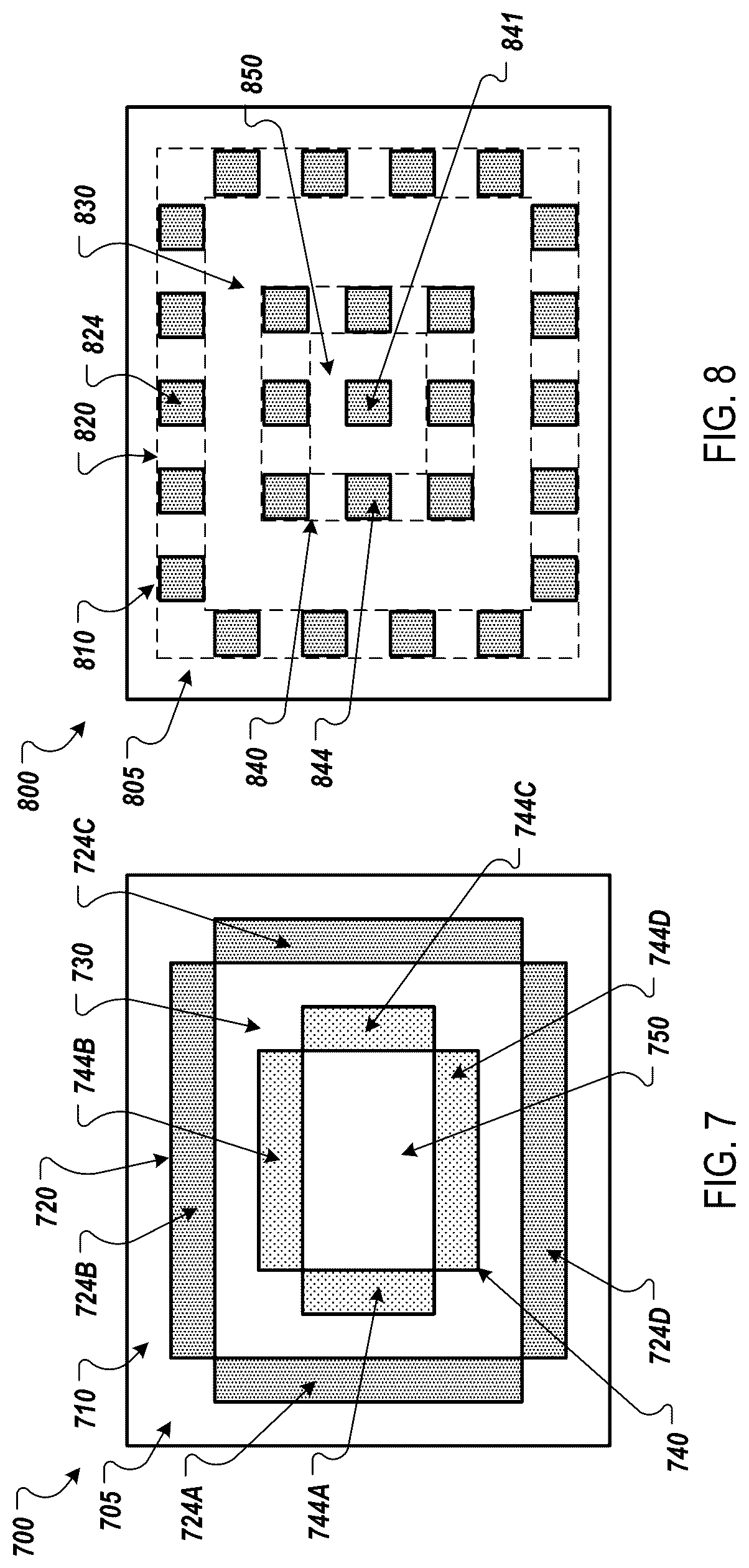 Patent US12315783 Figure 4 – Integrated circuit with a ring-shaped hot spot area and multidirectional cooling