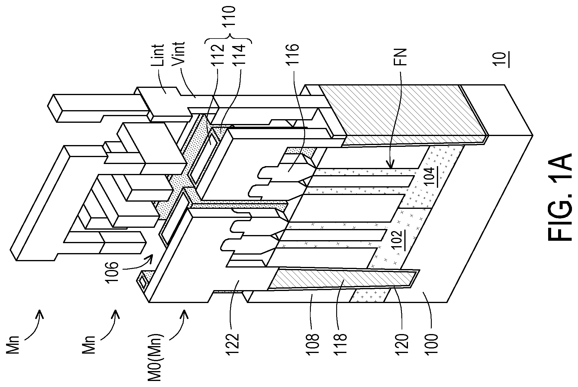 Patent US12315784 Figure 1 – Semiconductor package and manufacturing method thereof