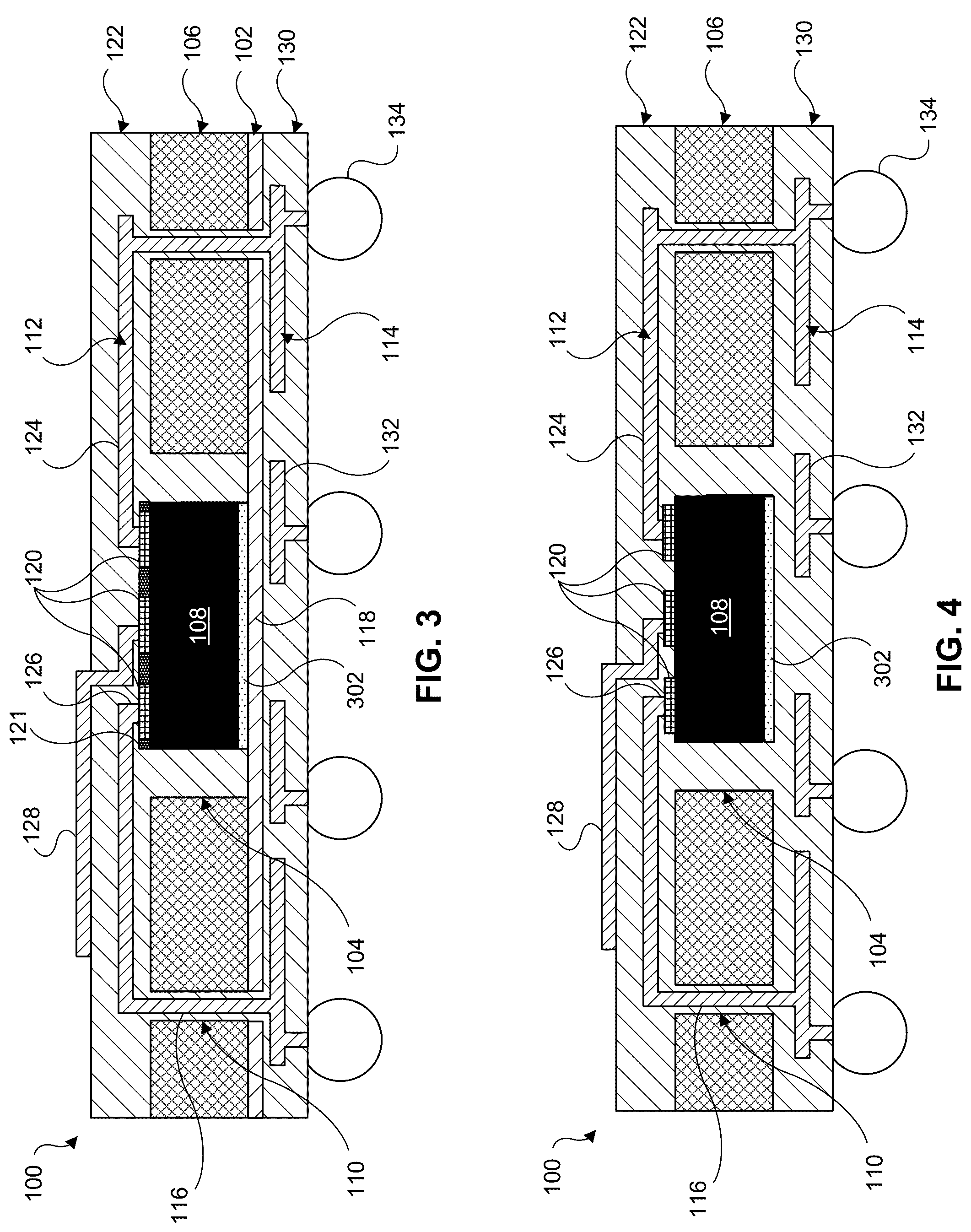 Patent US12315787 Figure 2 – Embedded semiconductor packages and methods thereof