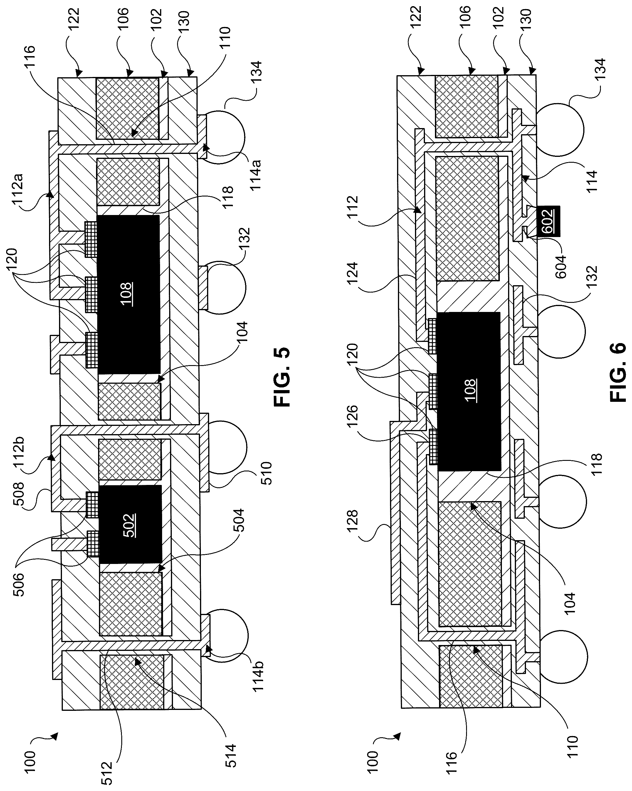 Patent US12315787 Figure 3 – Embedded semiconductor packages and methods thereof