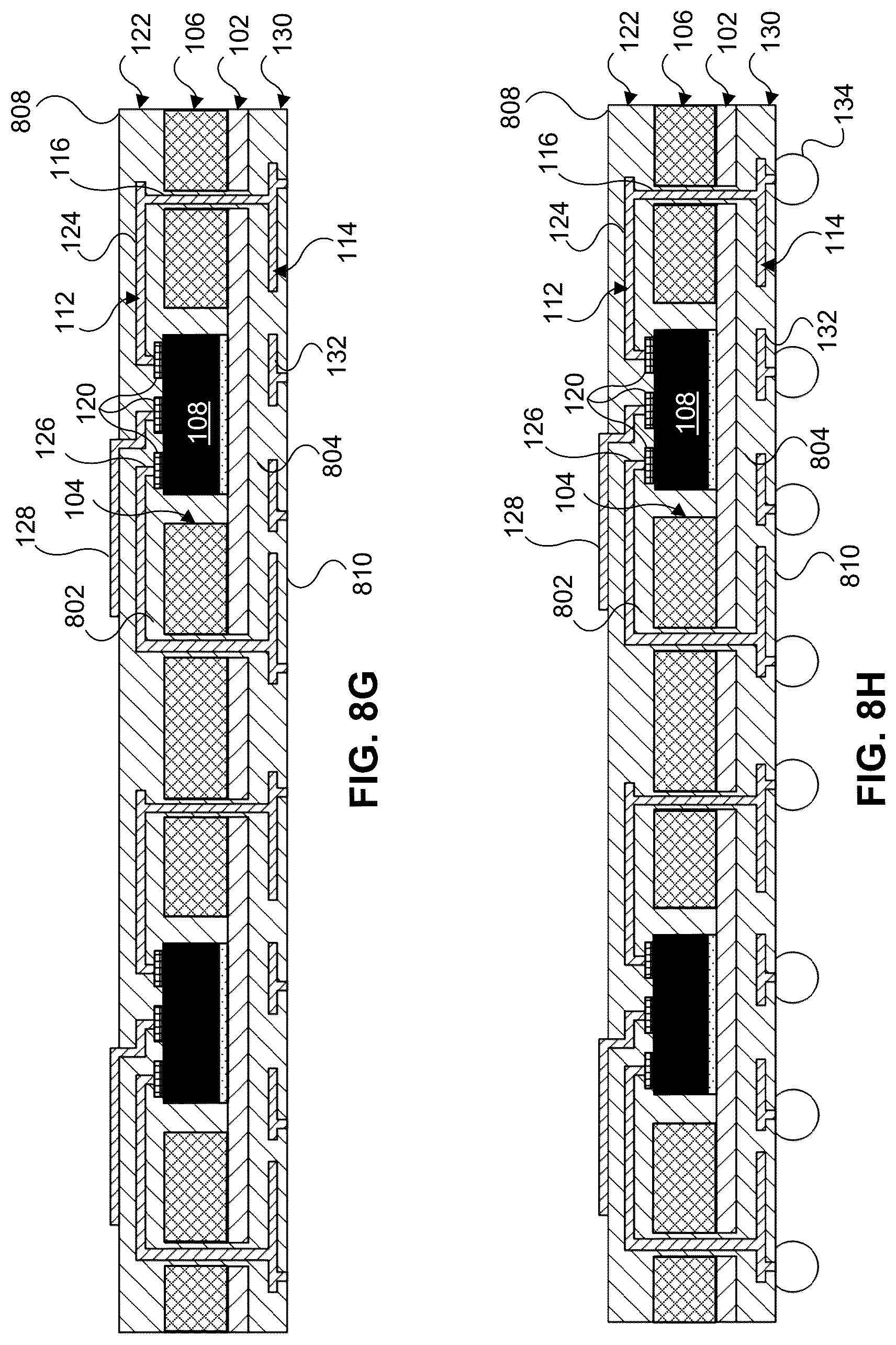 Patent US12315787 Figure 10 – Embedded semiconductor packages and methods thereof