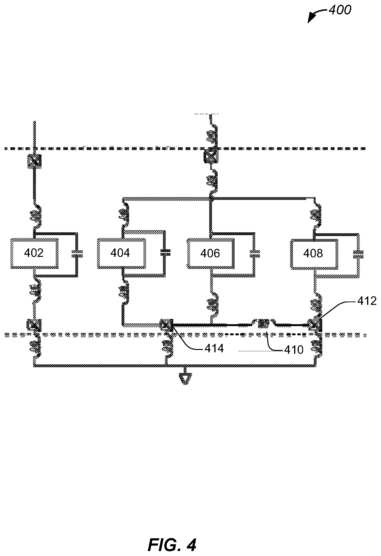 Patent US12315790 Figure 5 – Compact routing package for high frequency isolation