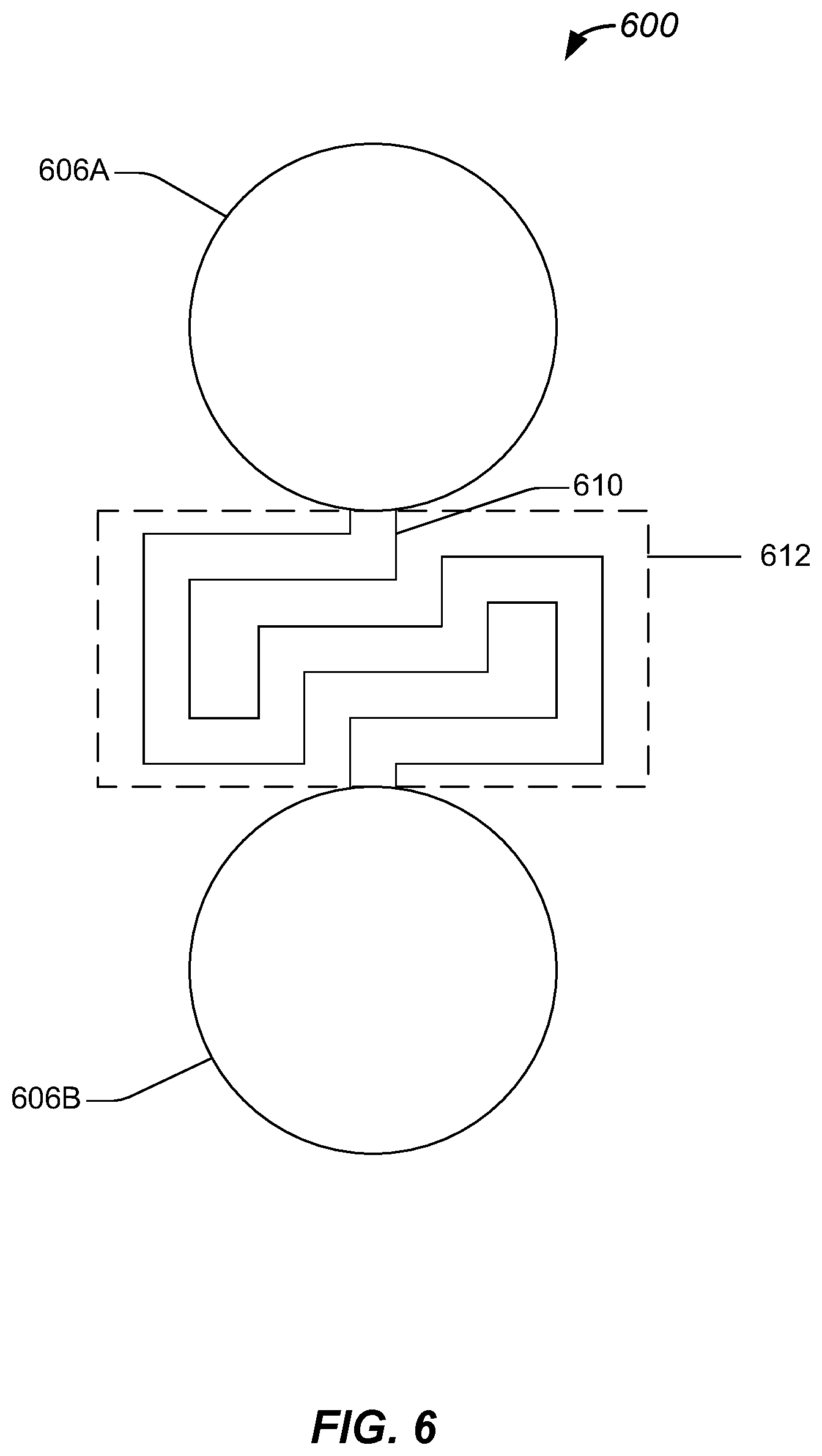 Patent US12315790 Figure 7 – Compact routing package for high frequency isolation
