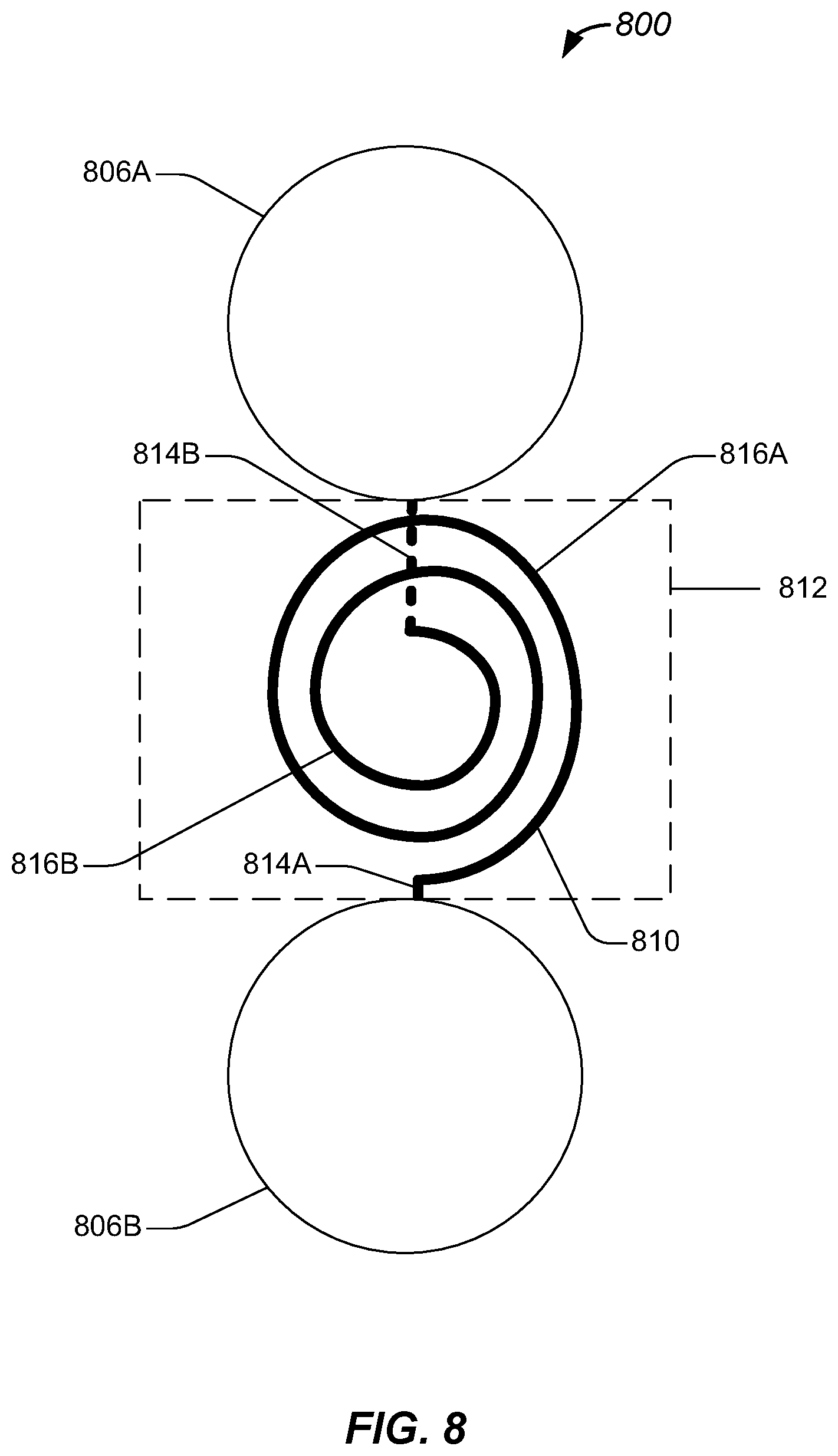 Patent US12315790 Figure 9 – Compact routing package for high frequency isolation