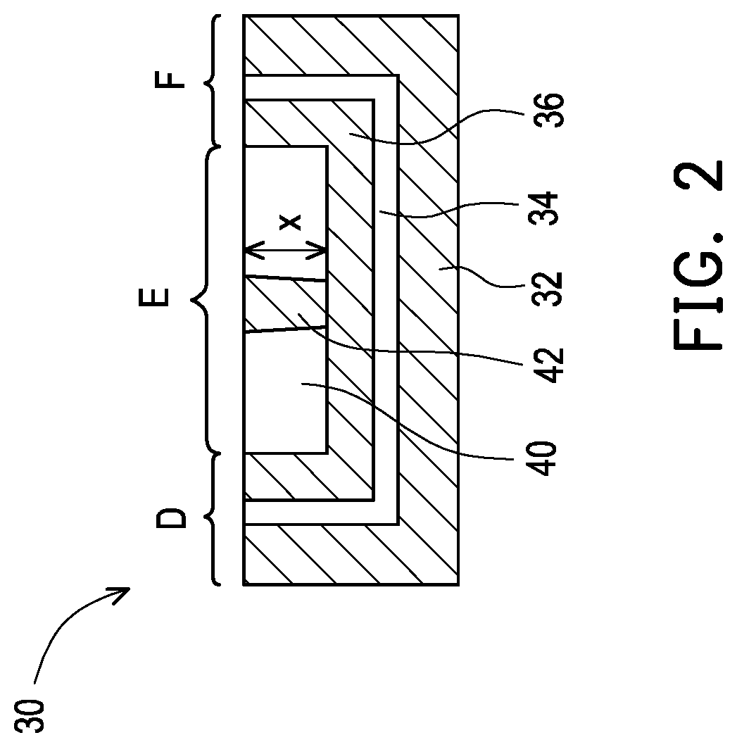 Patent US12315791 Figure 2 – Metal-insulator-metal capacitor within metallization structure
