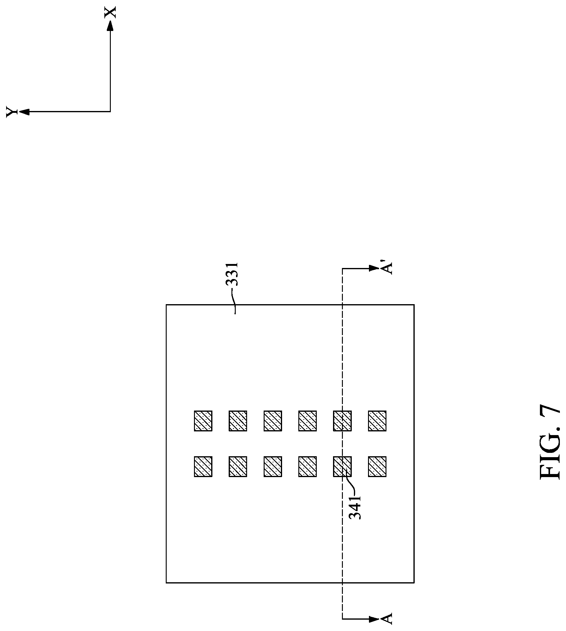 Patent US12315793 Figure 7 – Semiconductor device with redistribution plugs