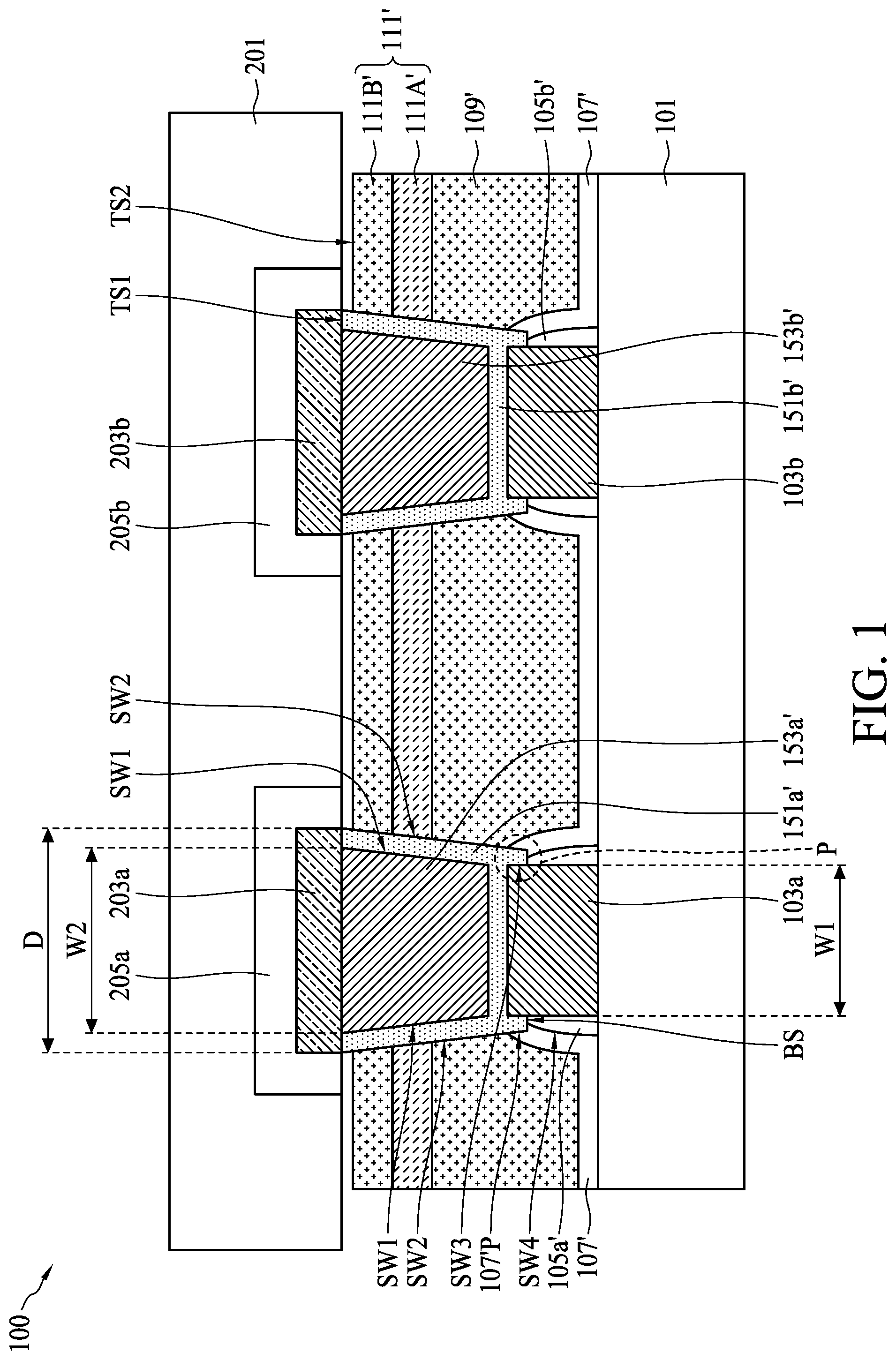 Patent US12315796 Figure 1 – Method for preparing semiconductor device with composite passivation structure