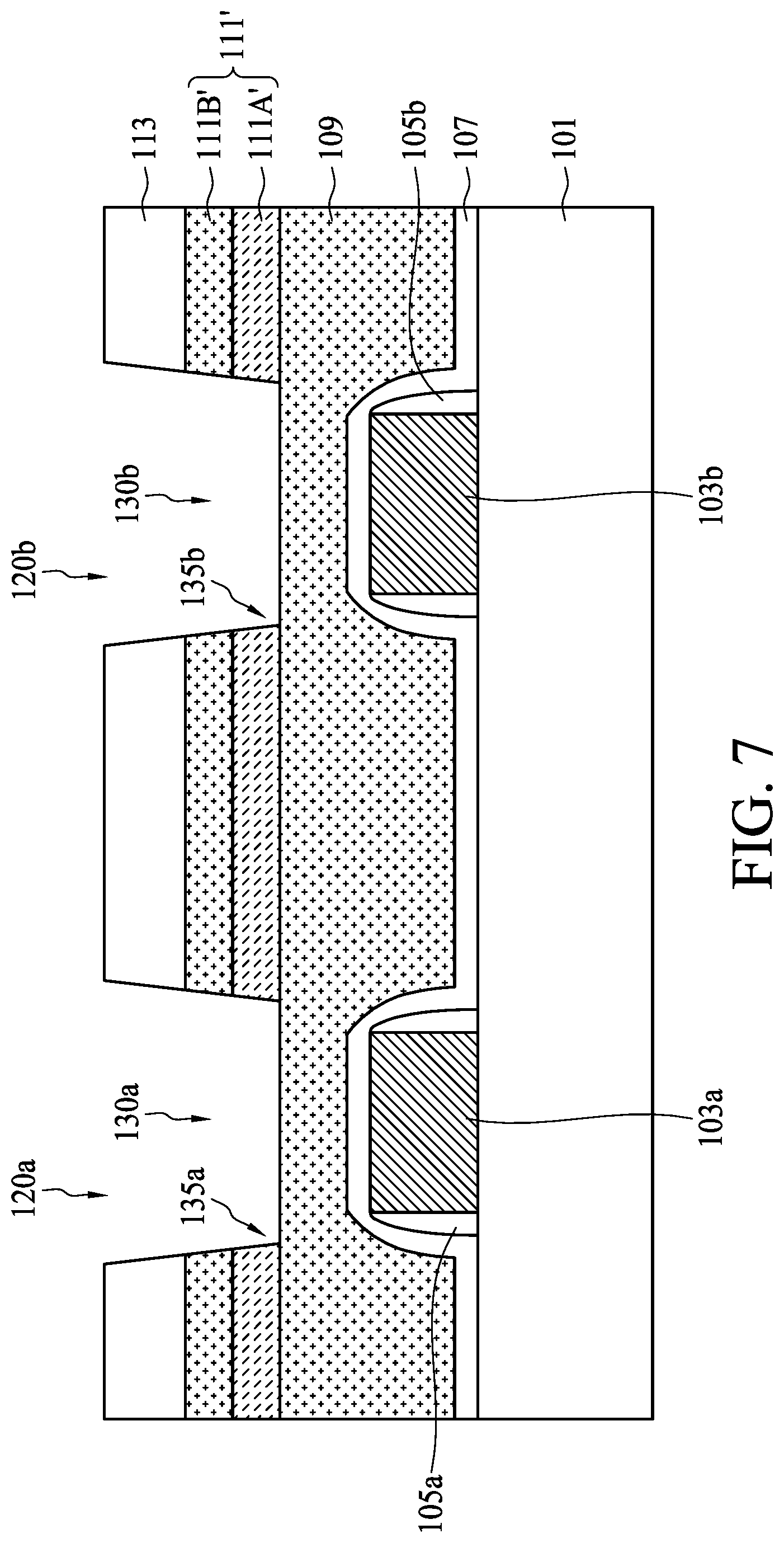 Patent US12315796 Figure 7 – Method for preparing semiconductor device with composite passivation structure