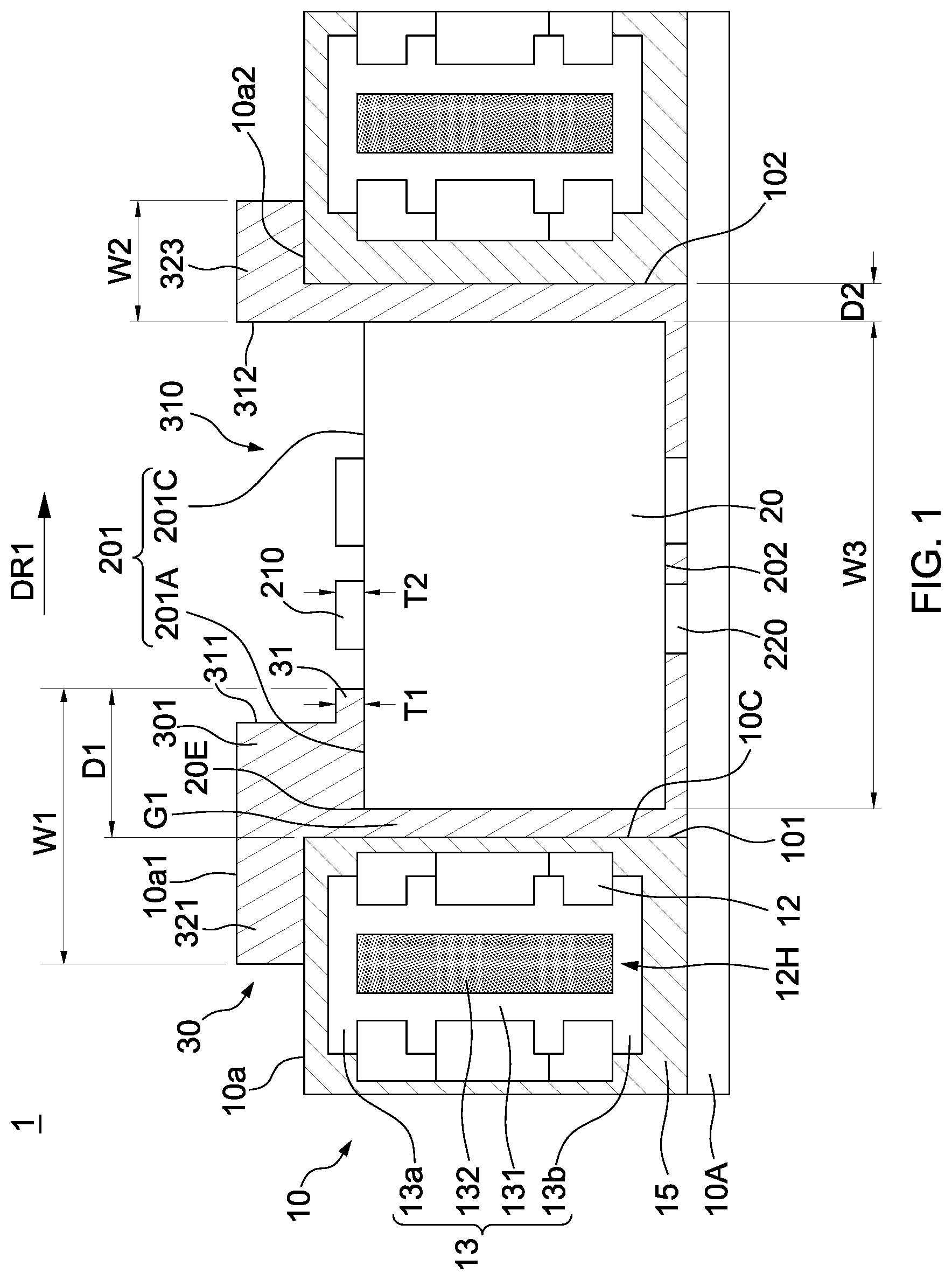 Patent US12315797 Figure 1 – Semiconductor substrate structure and method of manufacturing the same
