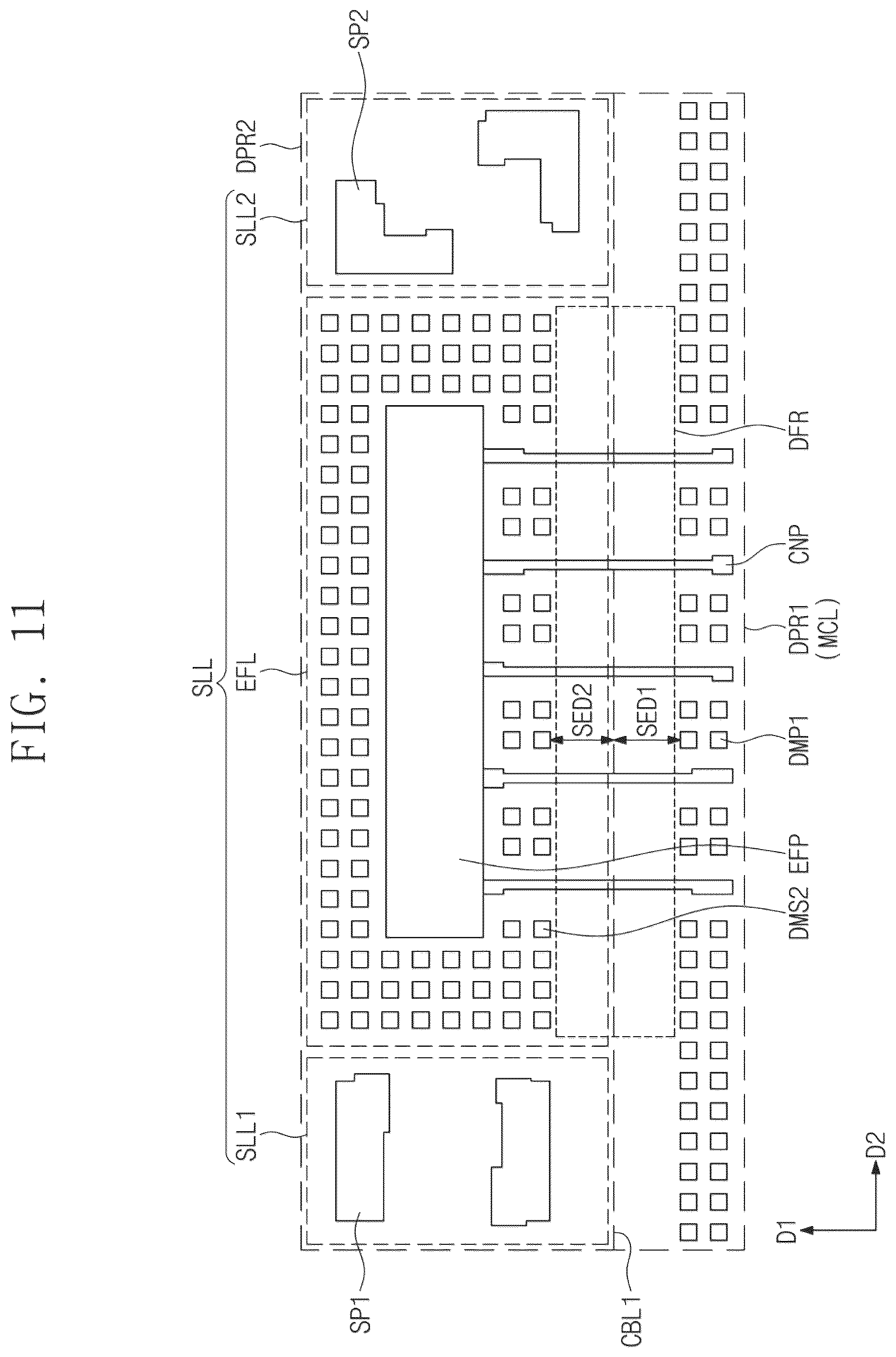 Patent US12315800 Figure 10 – Semiconductor chip with fuse structure in scribe lane and method of fabricating the same