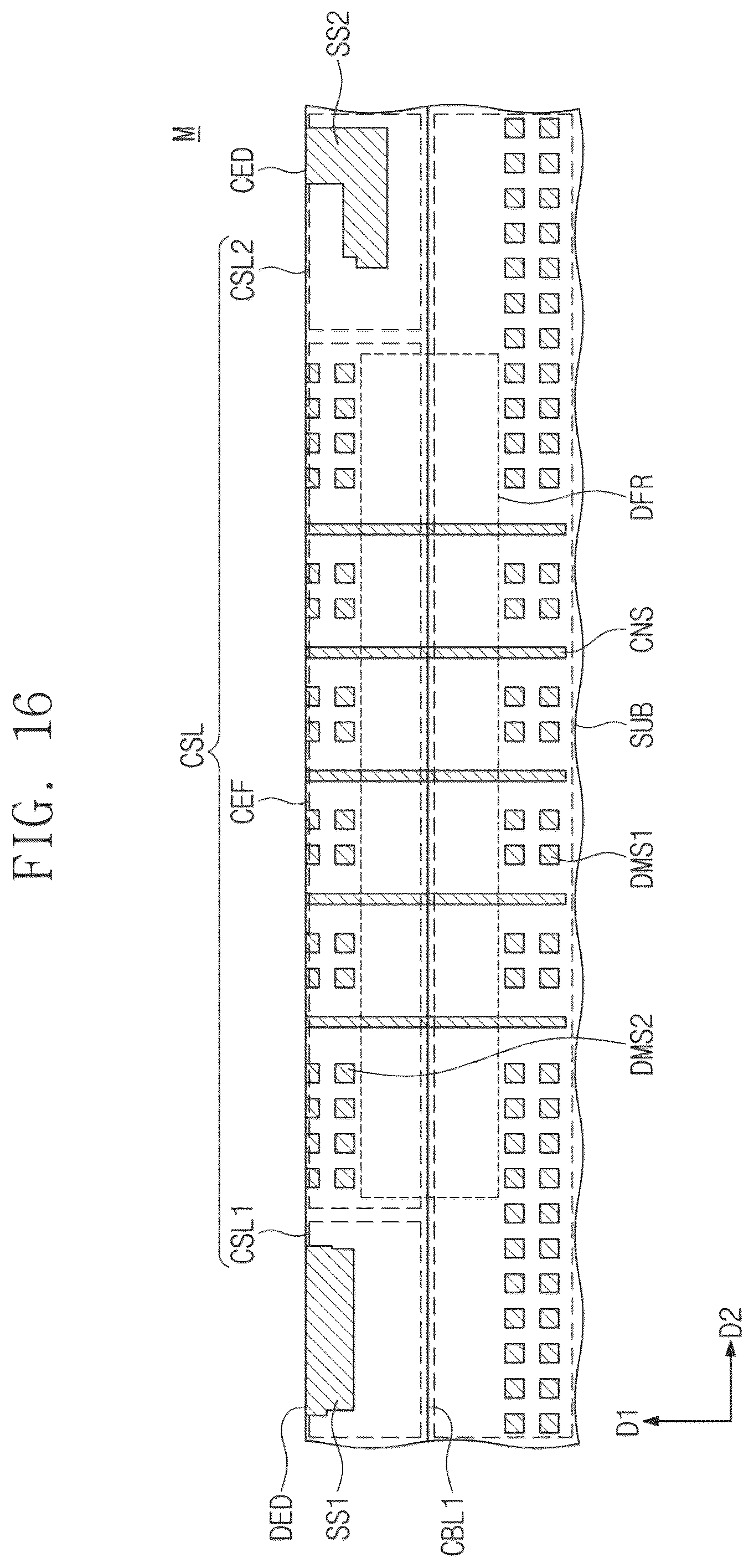 Patent US12315800 Figure 16 – Semiconductor chip with fuse structure in scribe lane and method of fabricating the same