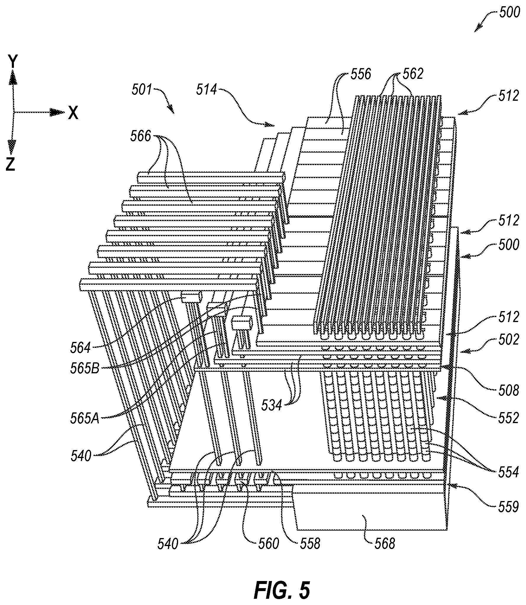 Patent US12315801 Figure 6 – Microelectronic devices, and related electronic systems and methods