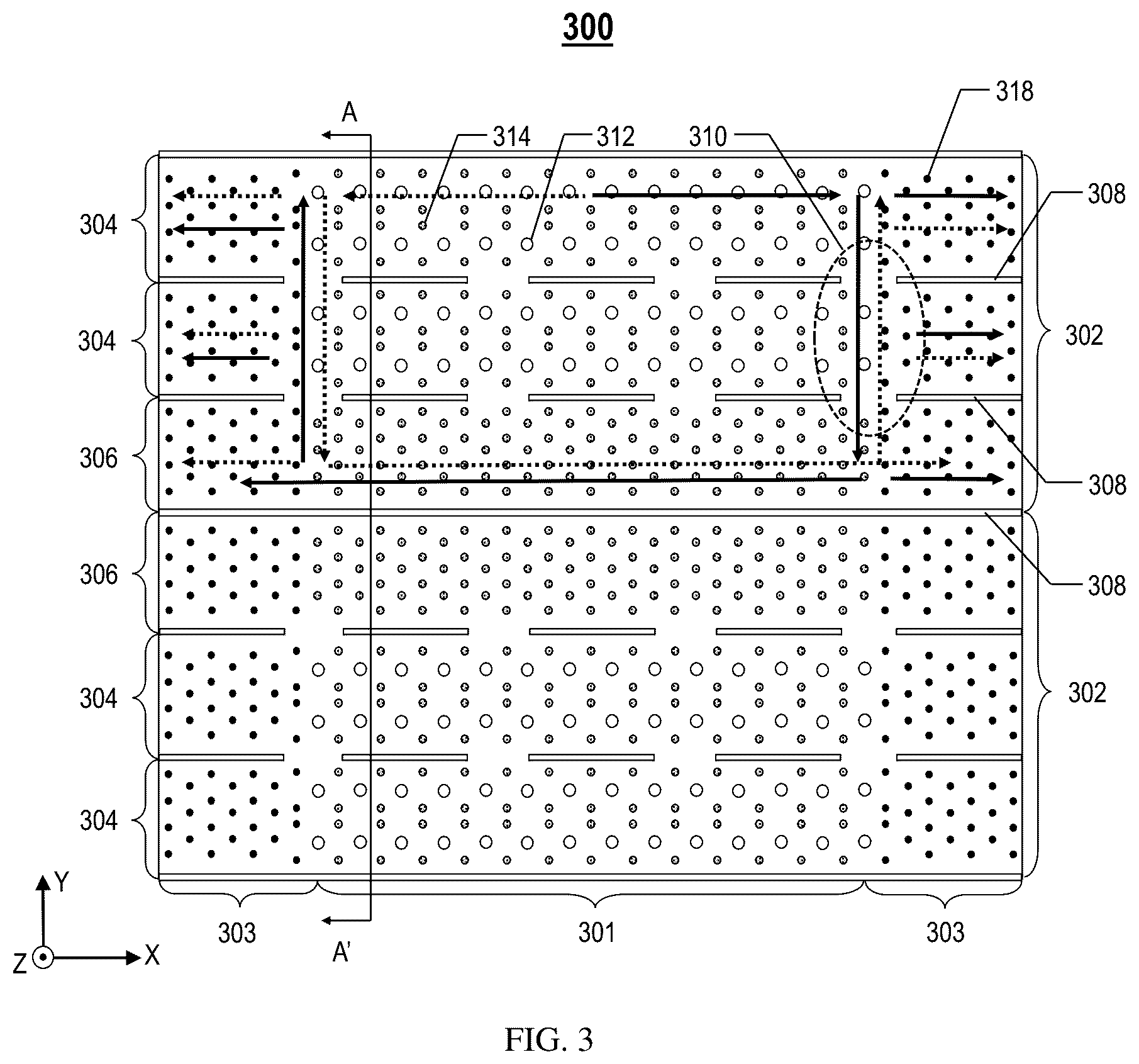 Patent US12315802 Figure 3 – Memory device and fabrication method thereof