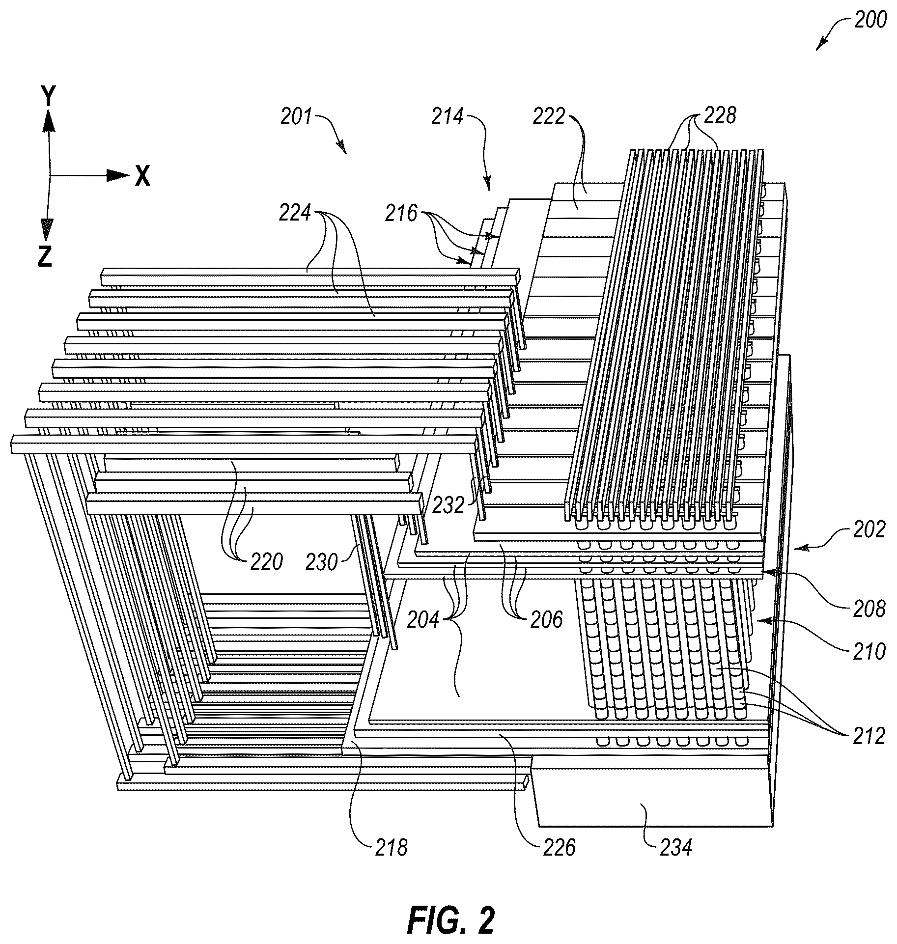 Patent US12315803 Figure 10 – Microelectronic devices, memory devices, and electronic systems