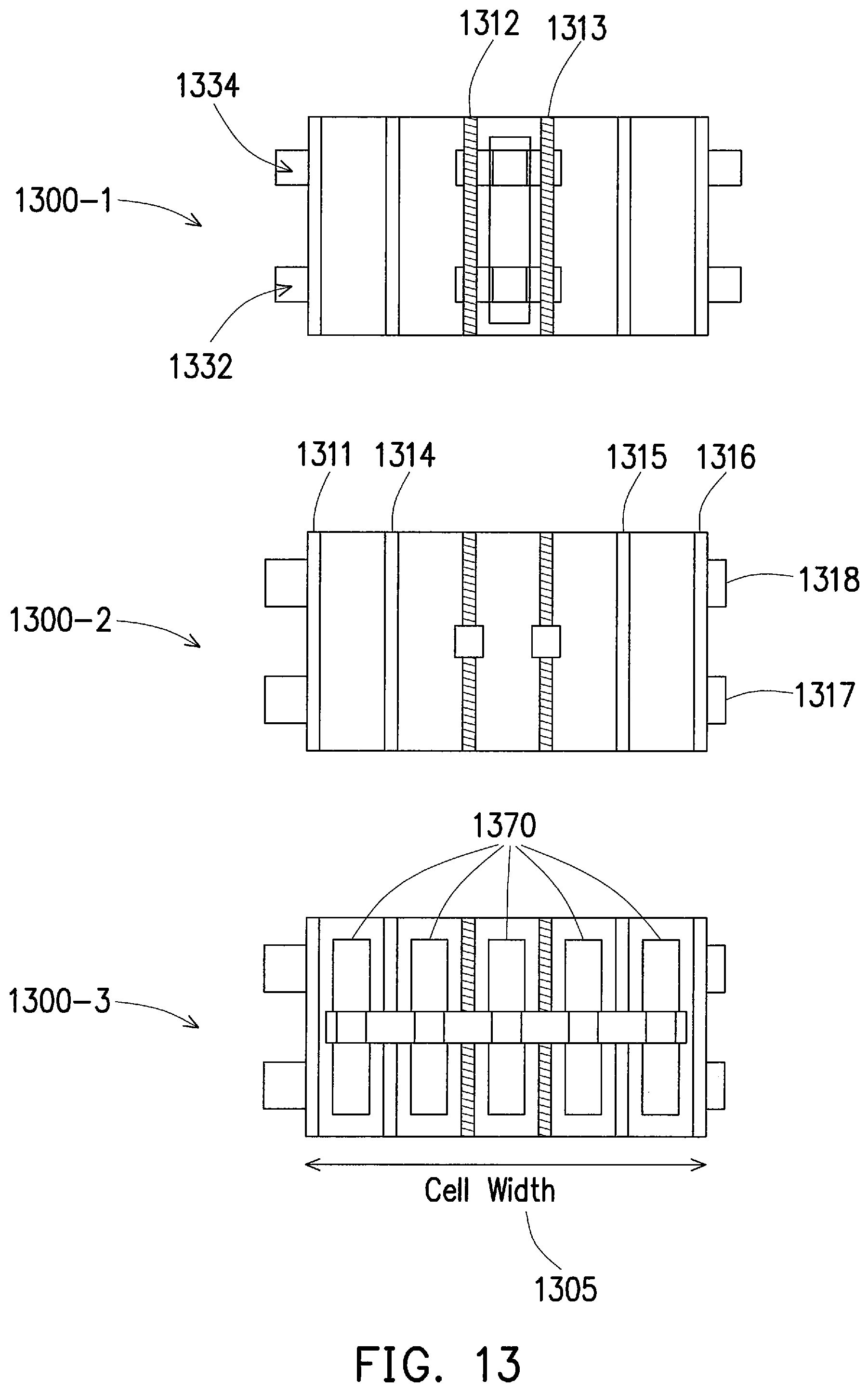 Patent US12315804 Figure 18 – Back side signal routing in a circuit with a relay cell