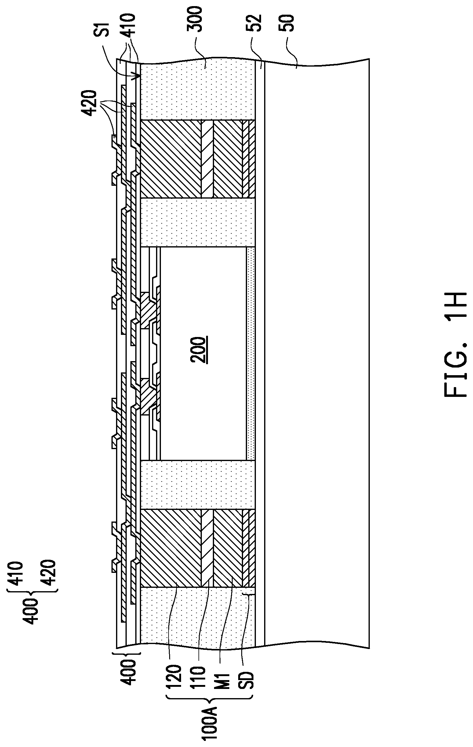 Patent US12315806 Figure 8 – Electronic device and manufacturing method thereof