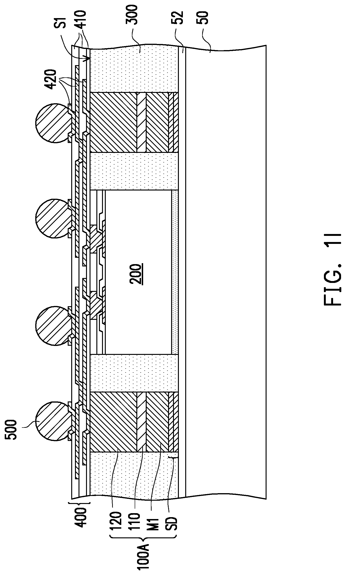 Patent US12315806 Figure 9 – Electronic device and manufacturing method thereof