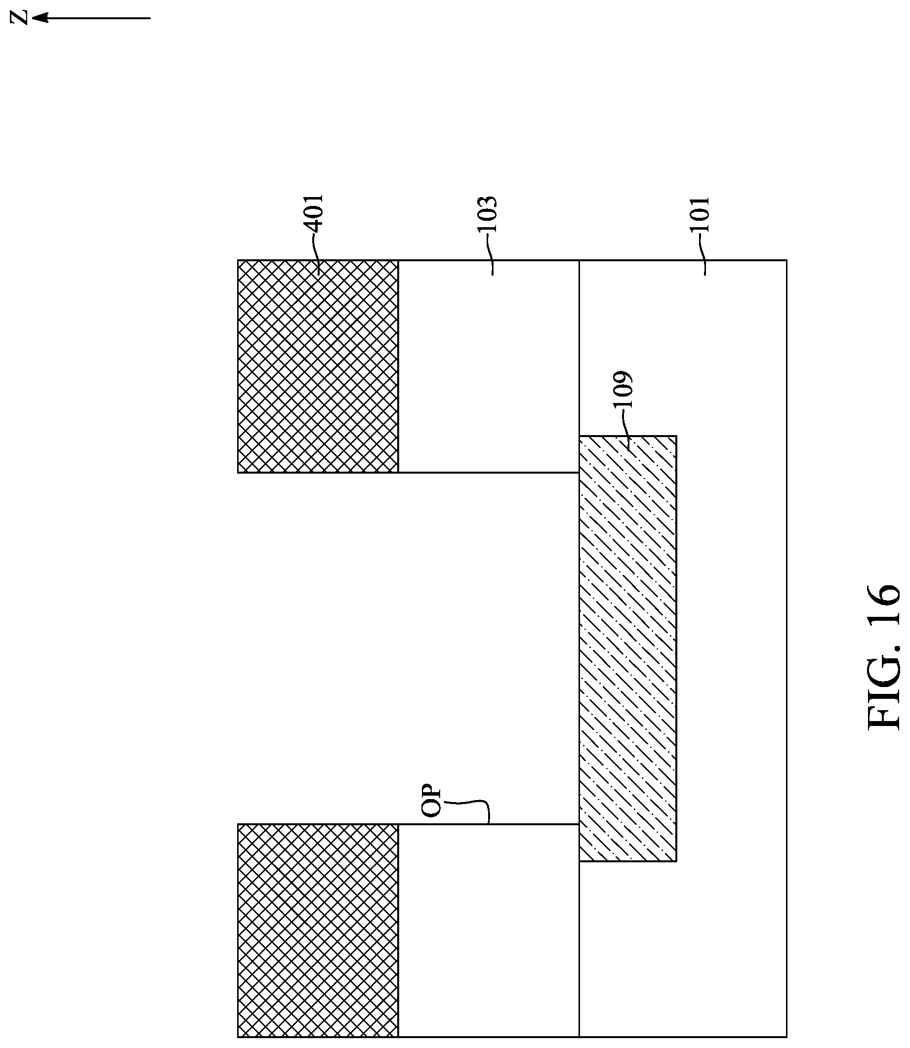 Patent US12315808 Figure 16 – Semiconductor device with liner structure
