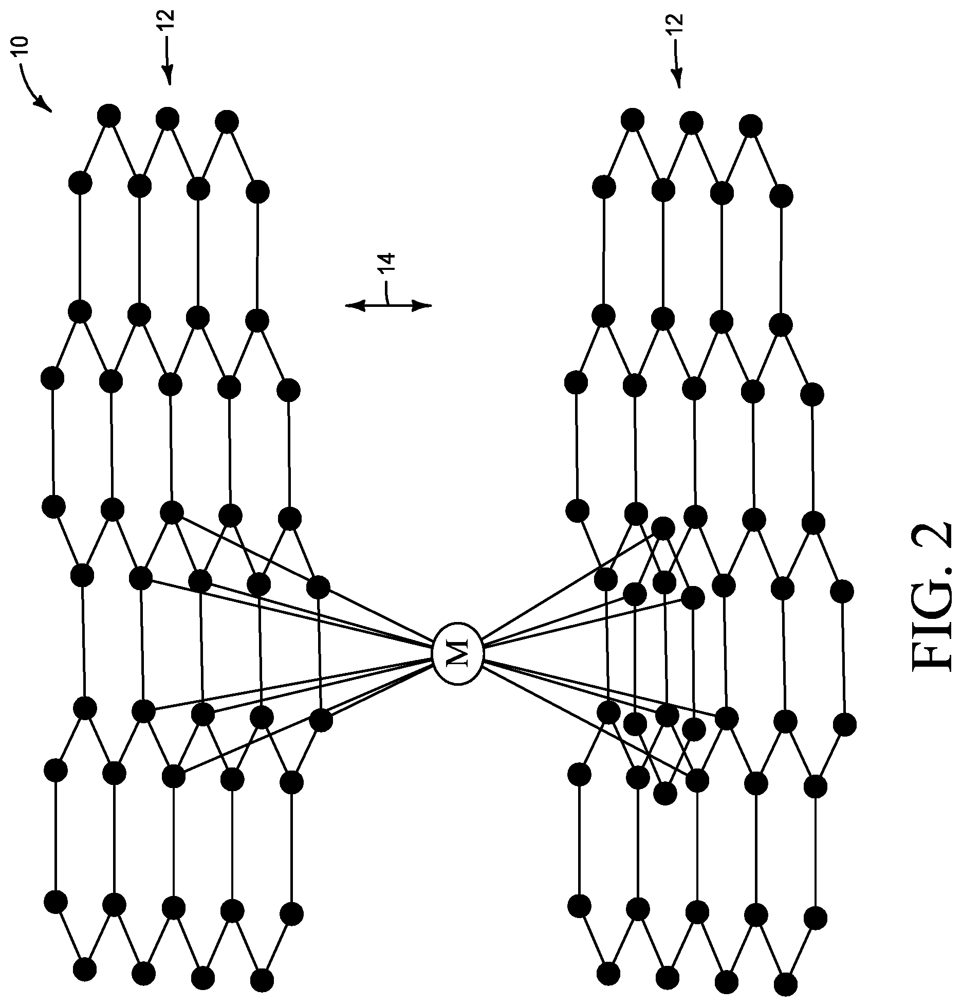 Patent US12315810 Figure 2 – Integrated assemblies having graphene-containing-structures
