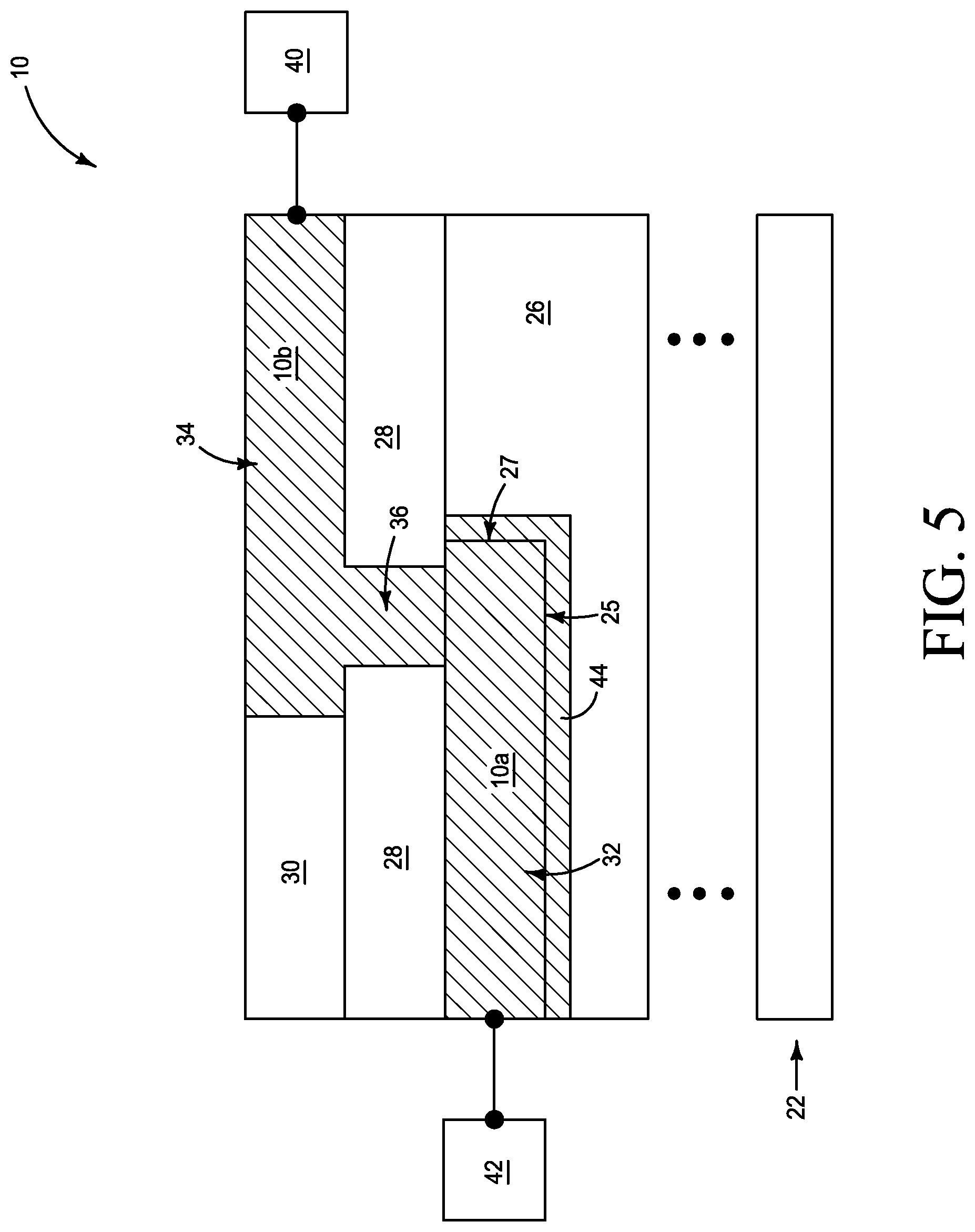 Patent US12315810 Figure 5 – Integrated assemblies having graphene-containing-structures