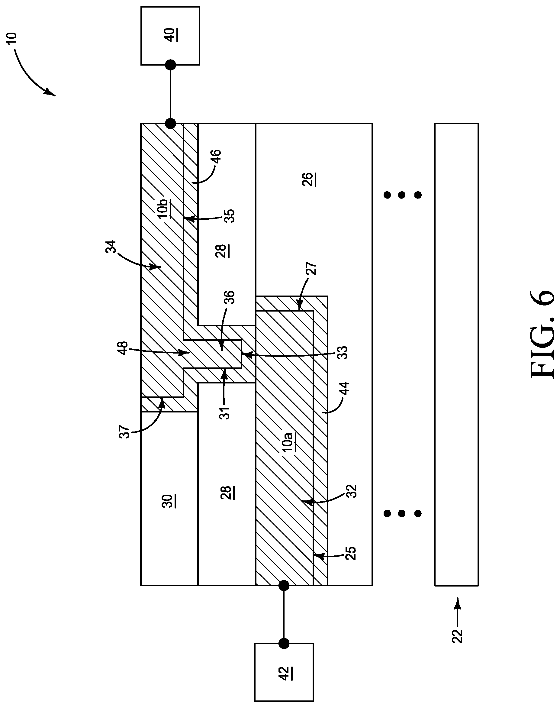 Patent US12315810 Figure 6 – Integrated assemblies having graphene-containing-structures