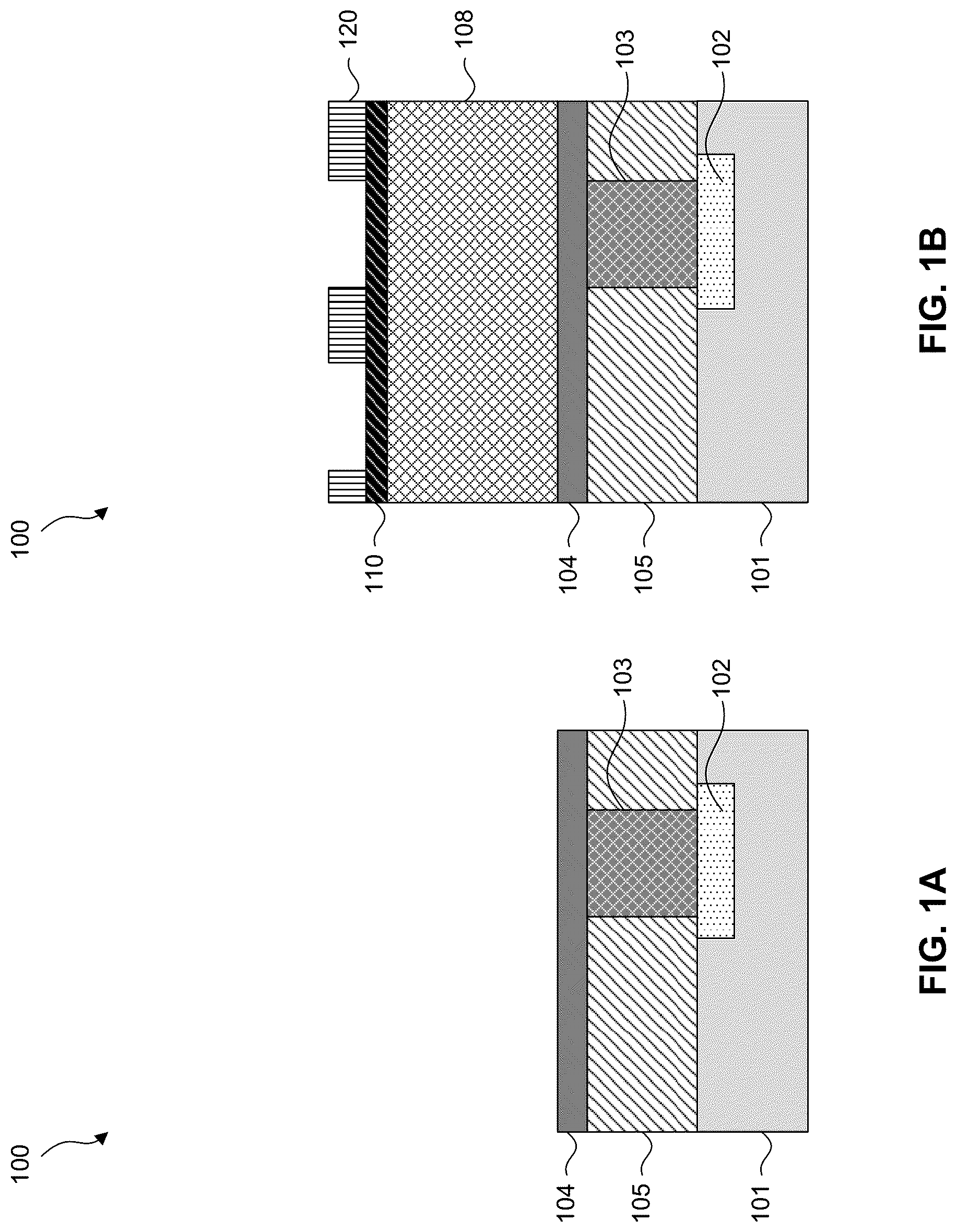 Patent US12315812 Figure 1 – Semiconductor structure having high breakdown voltage etch-stop layer