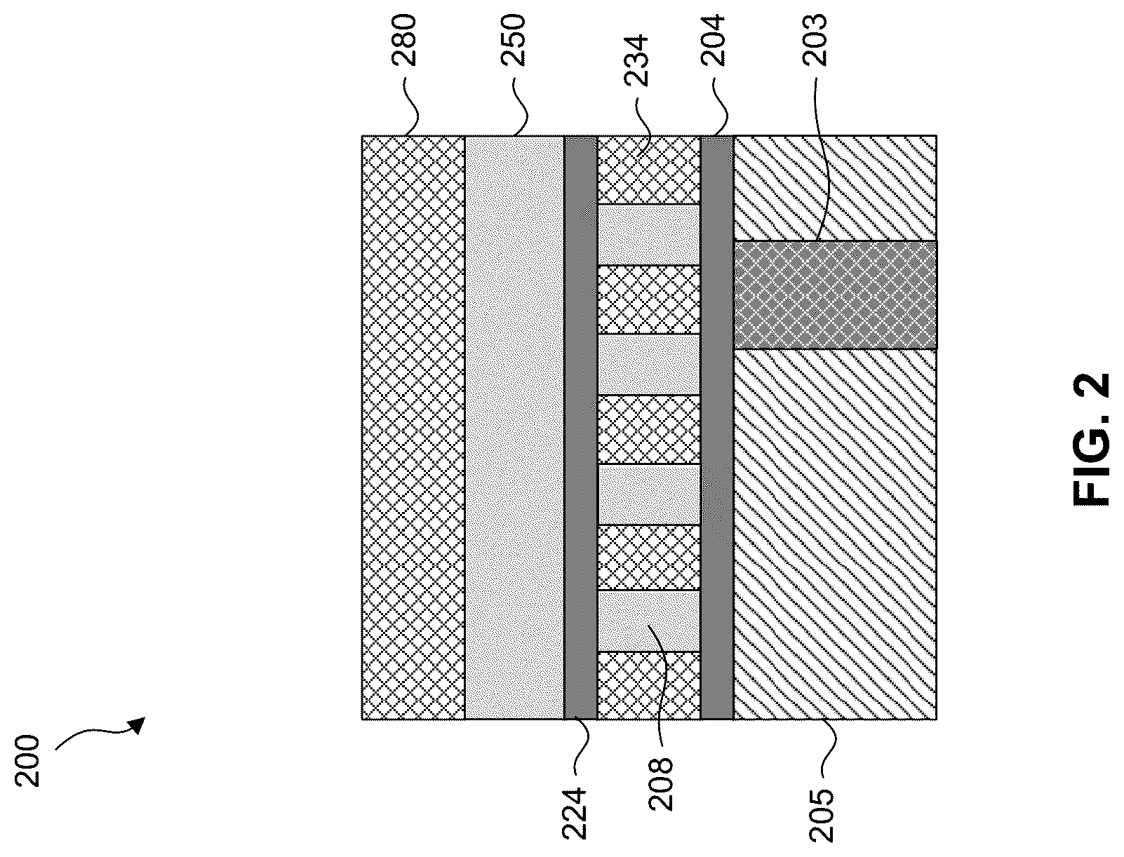 Patent US12315812 Figure 4 – Semiconductor structure having high breakdown voltage etch-stop layer